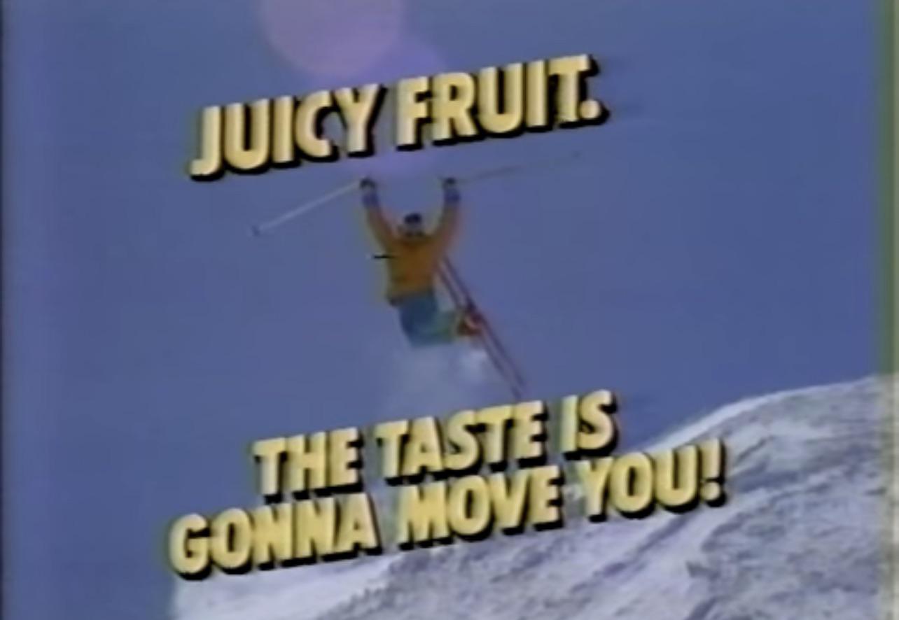 The Juicy Fruit commercials and their catchy jingle r/nostalgia