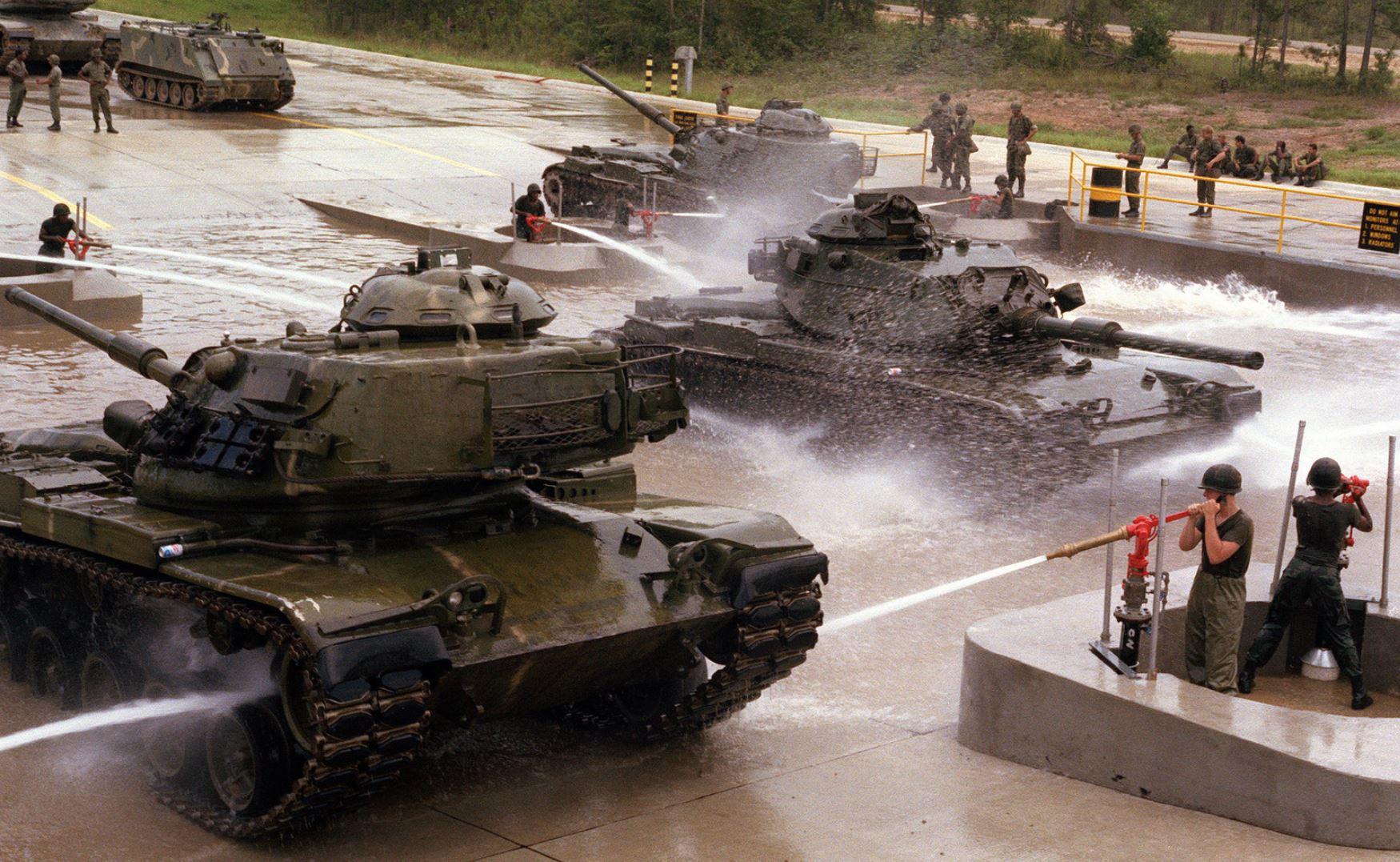 Tank Wash facilities at Fort Polk, Louisiana [1750x1077] This was too