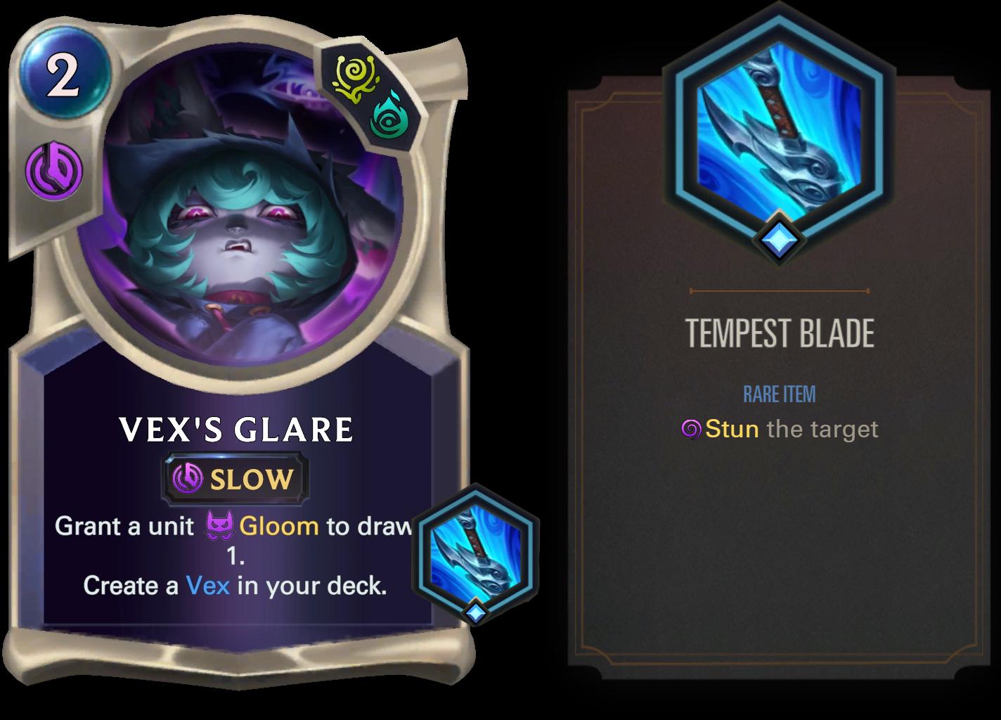 I just created a item that will save Vex! Her biggest weakness is dealing with big enemies, with