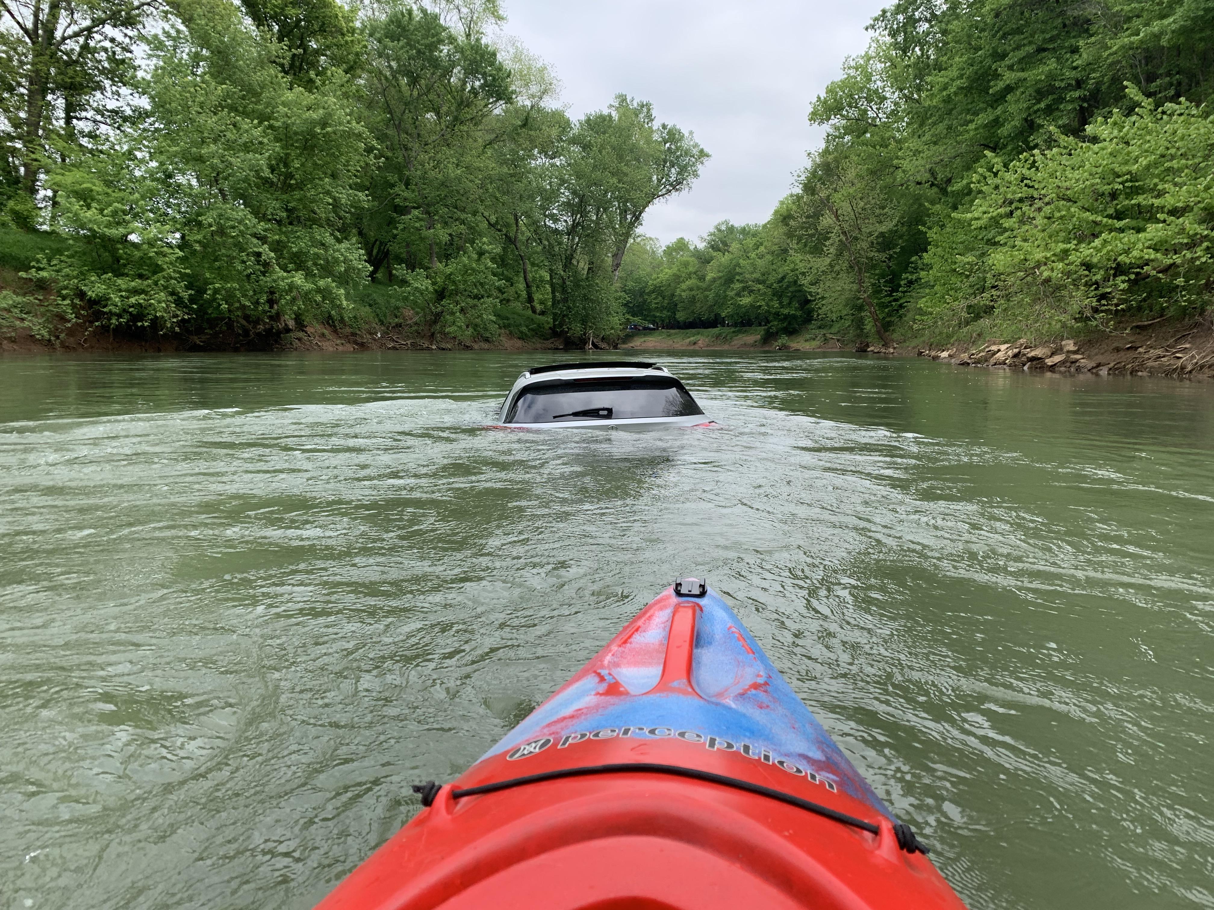 Found another car on the river. r/Kayaking