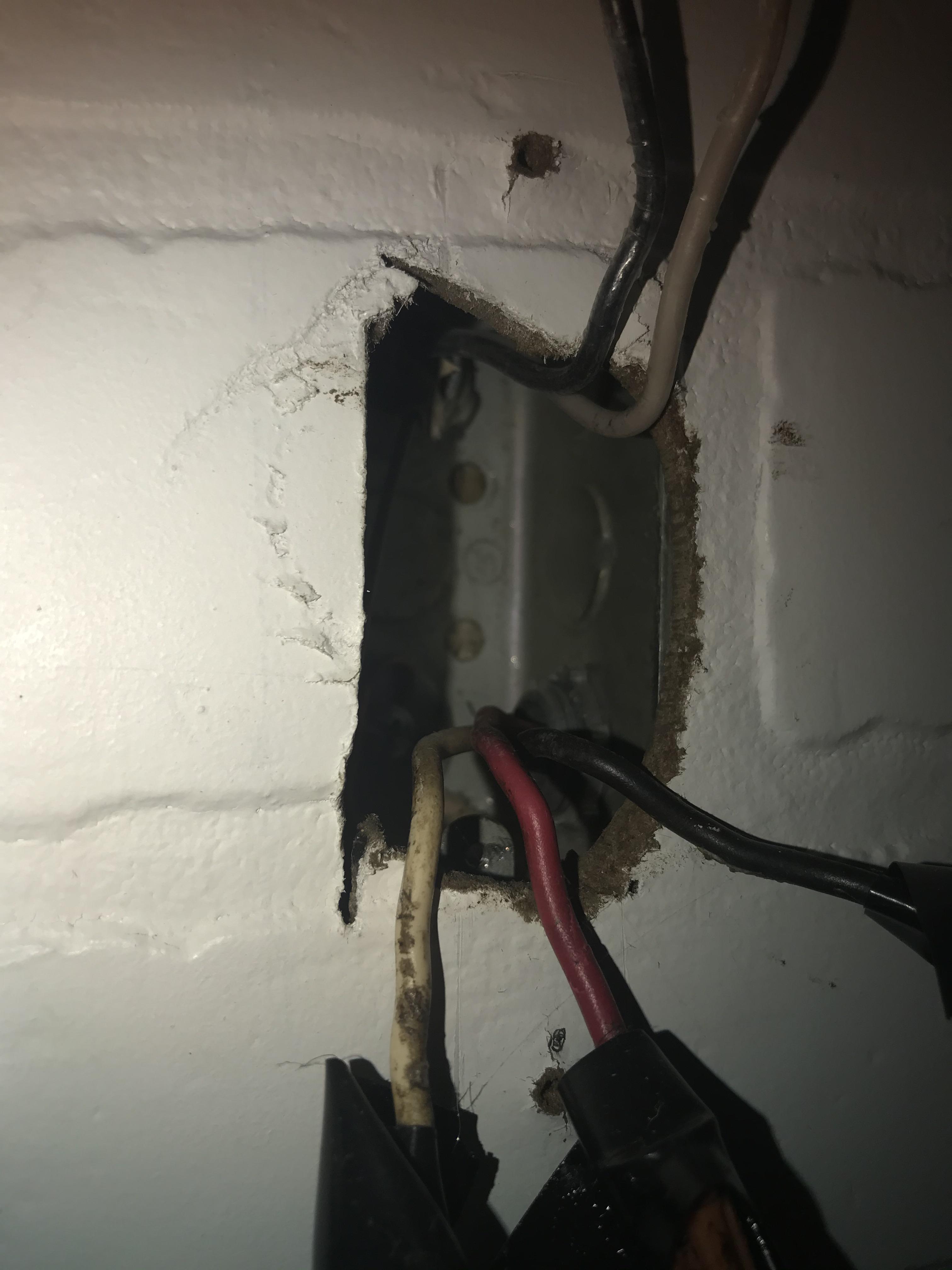 DIYer help, not an electrician. Need directions with a wall sconce