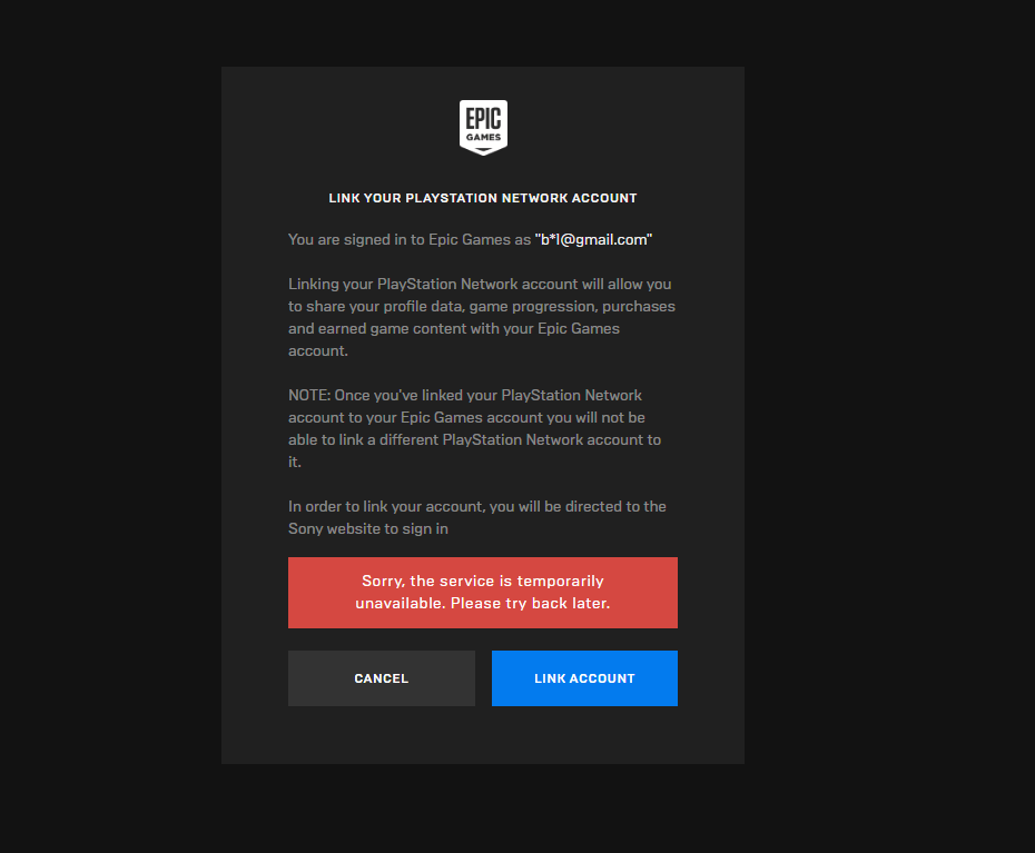 Epic games account link 228584Epic games account linked to wrong xbox
