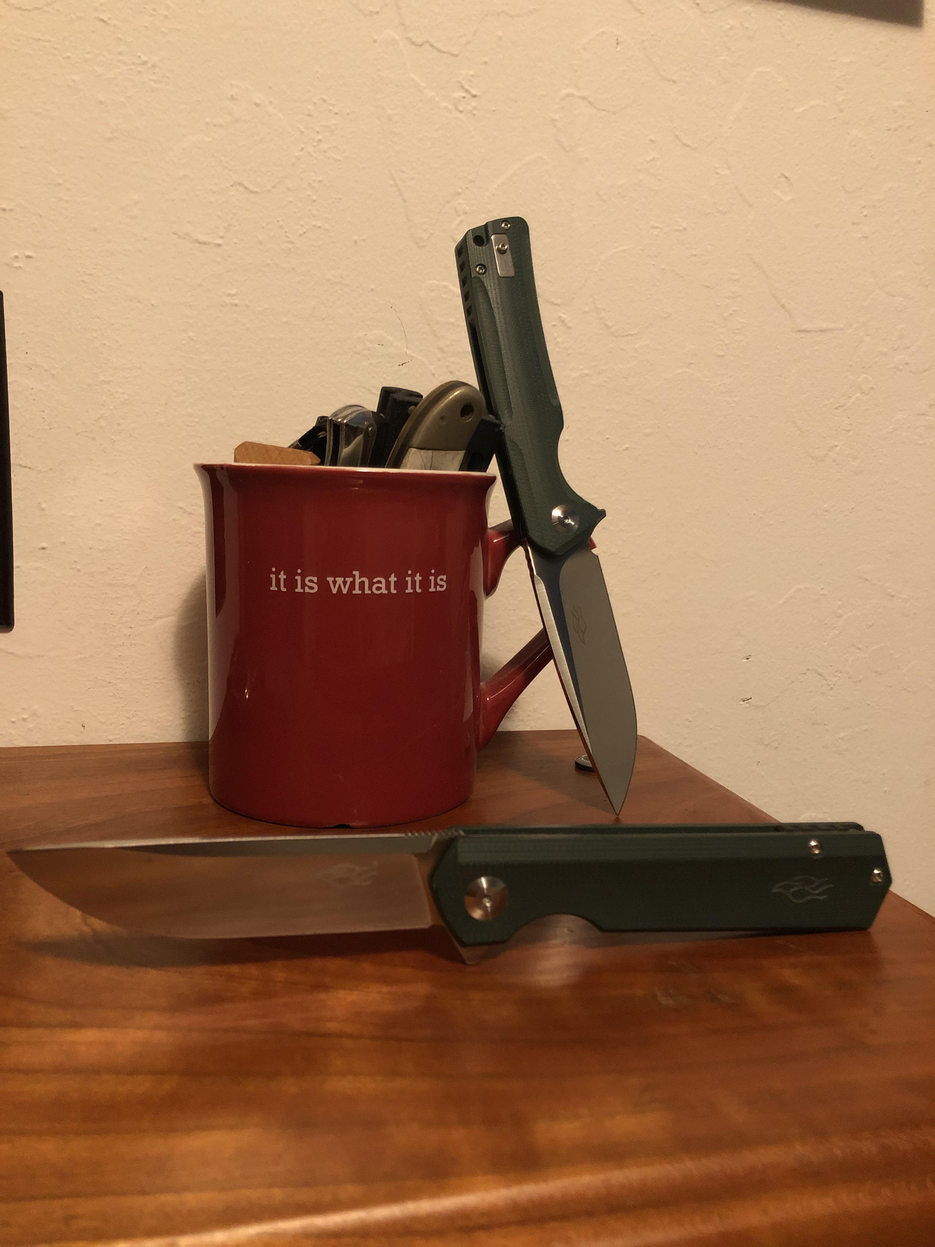 Two of my favorite budget blades. The Ganzo FH11 and the FH91 r