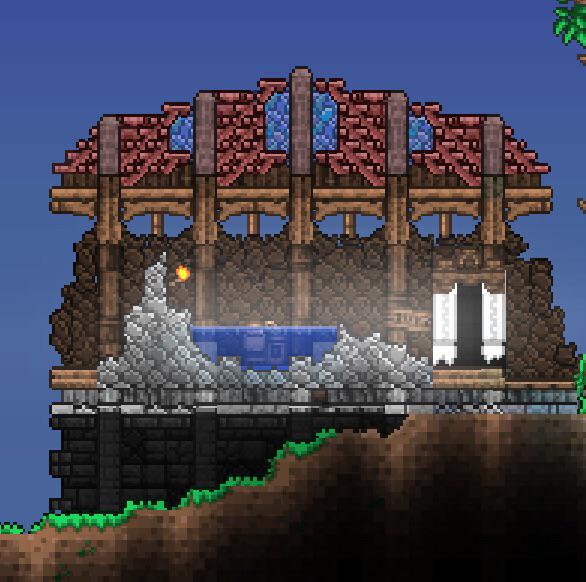 I took a 5 month break from terraria this is my first build back r
