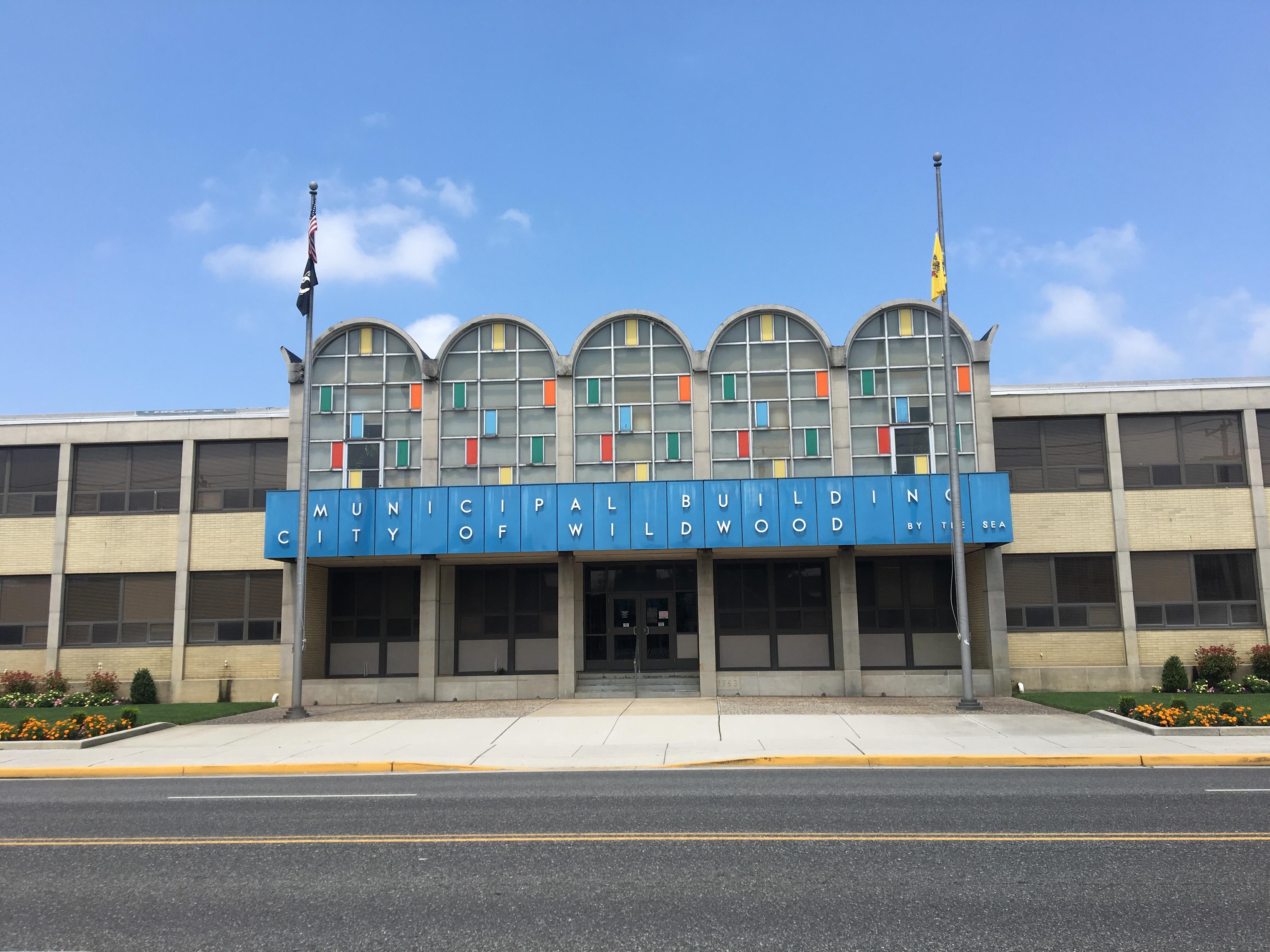 Wildwood NJ Municipal Building r/AccidentalWesAnderson