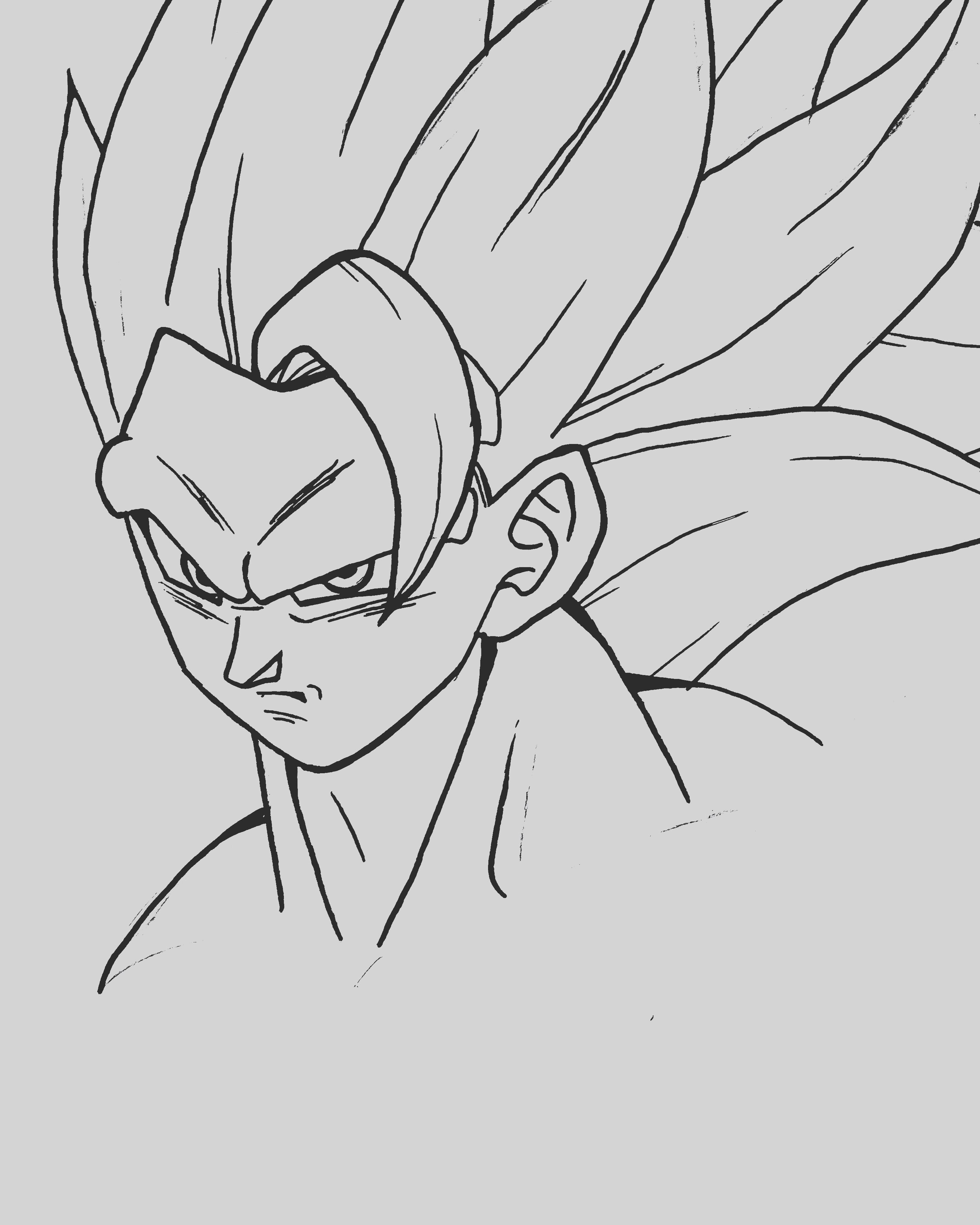 Goku Drawing Easy