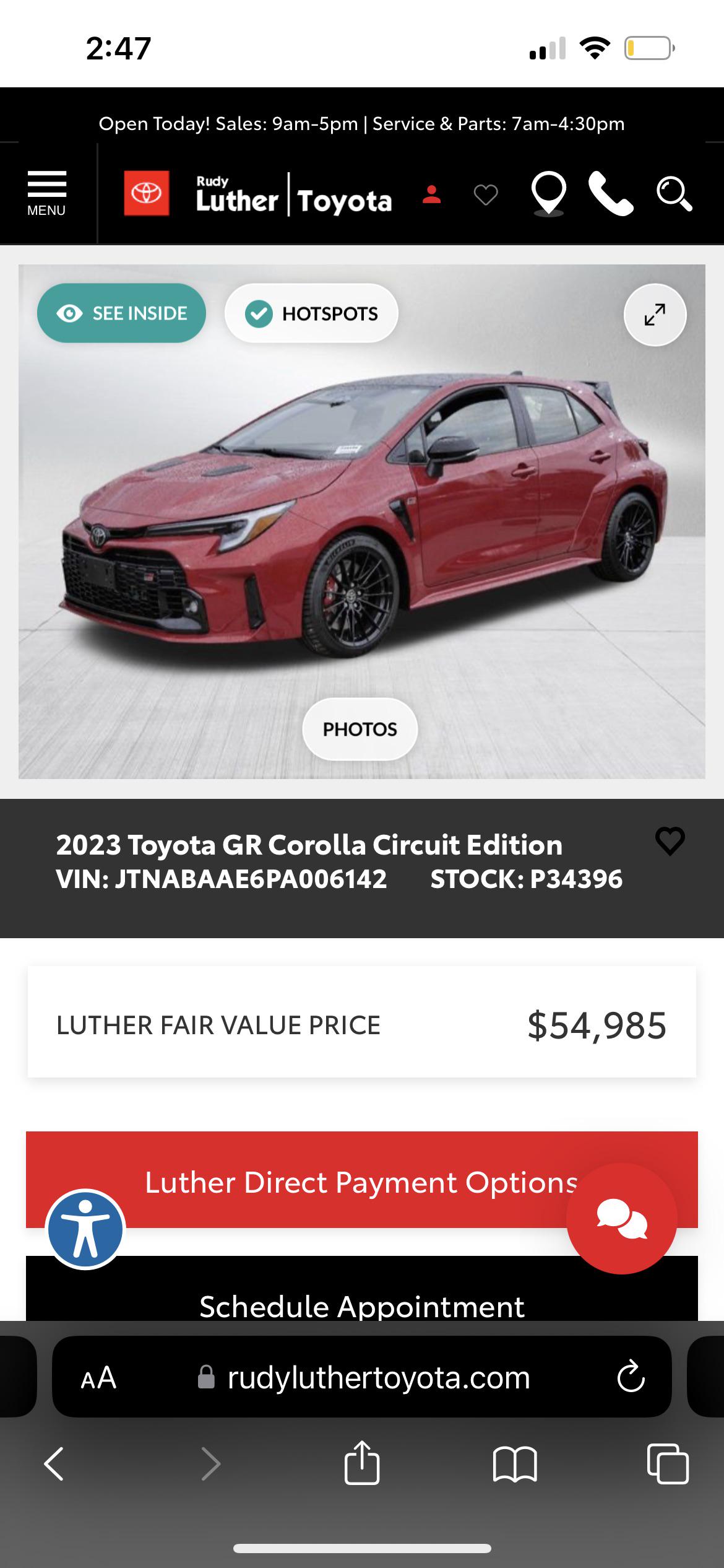 10k over msrp for a used car? r/COROLLA