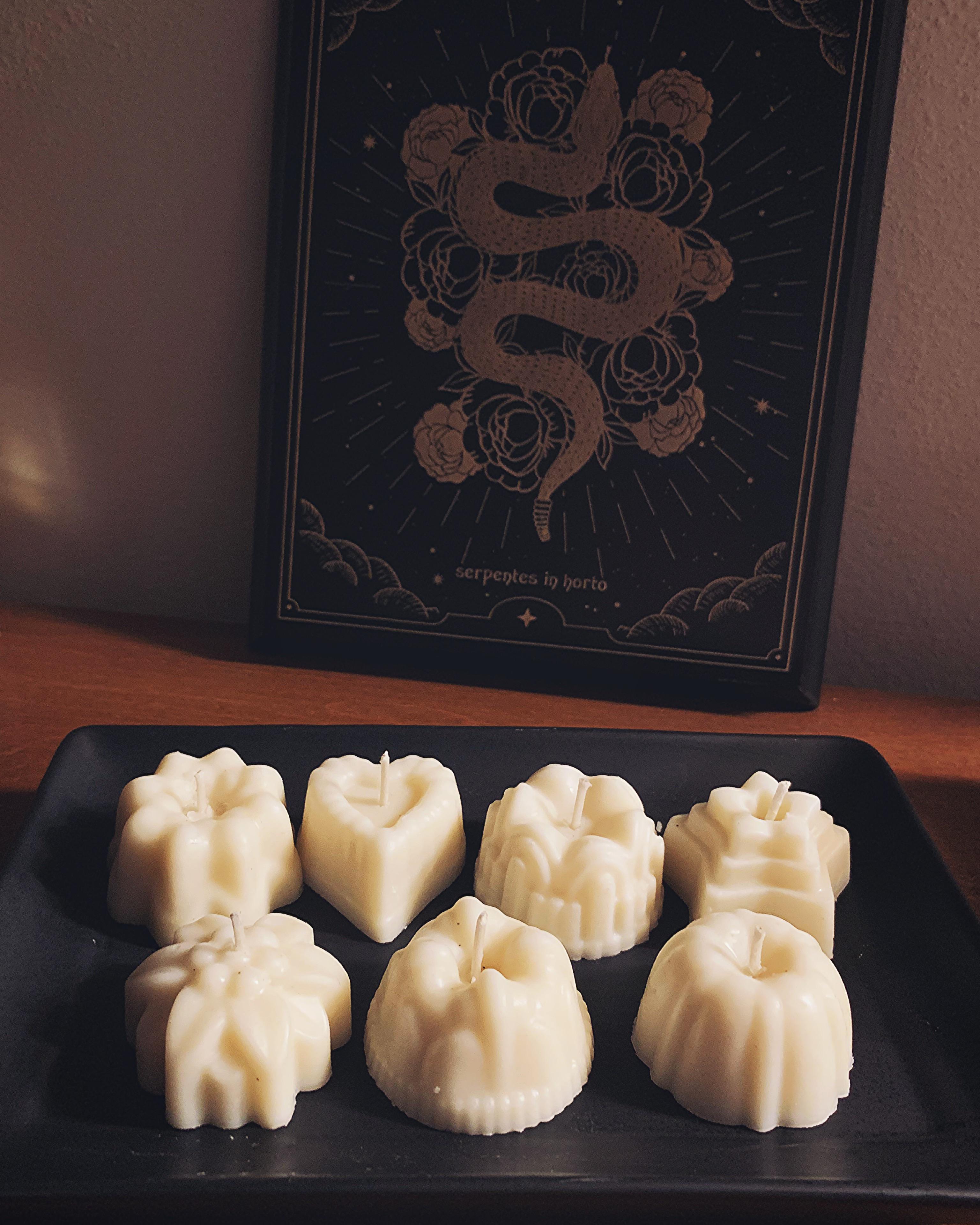 I was just going to clean out an old candle jar, but then I realized I