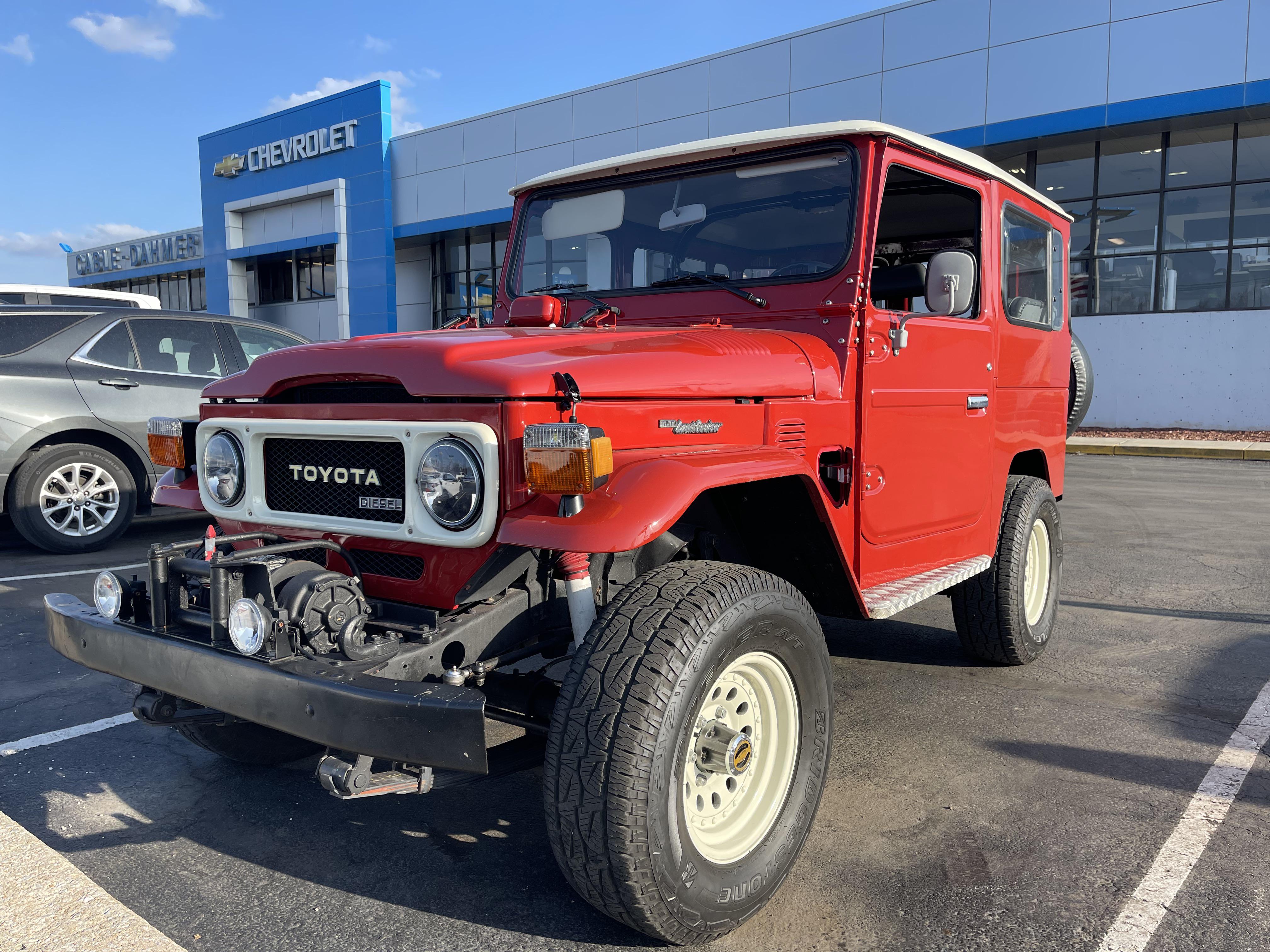 What’s a Land Cruiser doing at a Chevy Dealership? r/Toyota