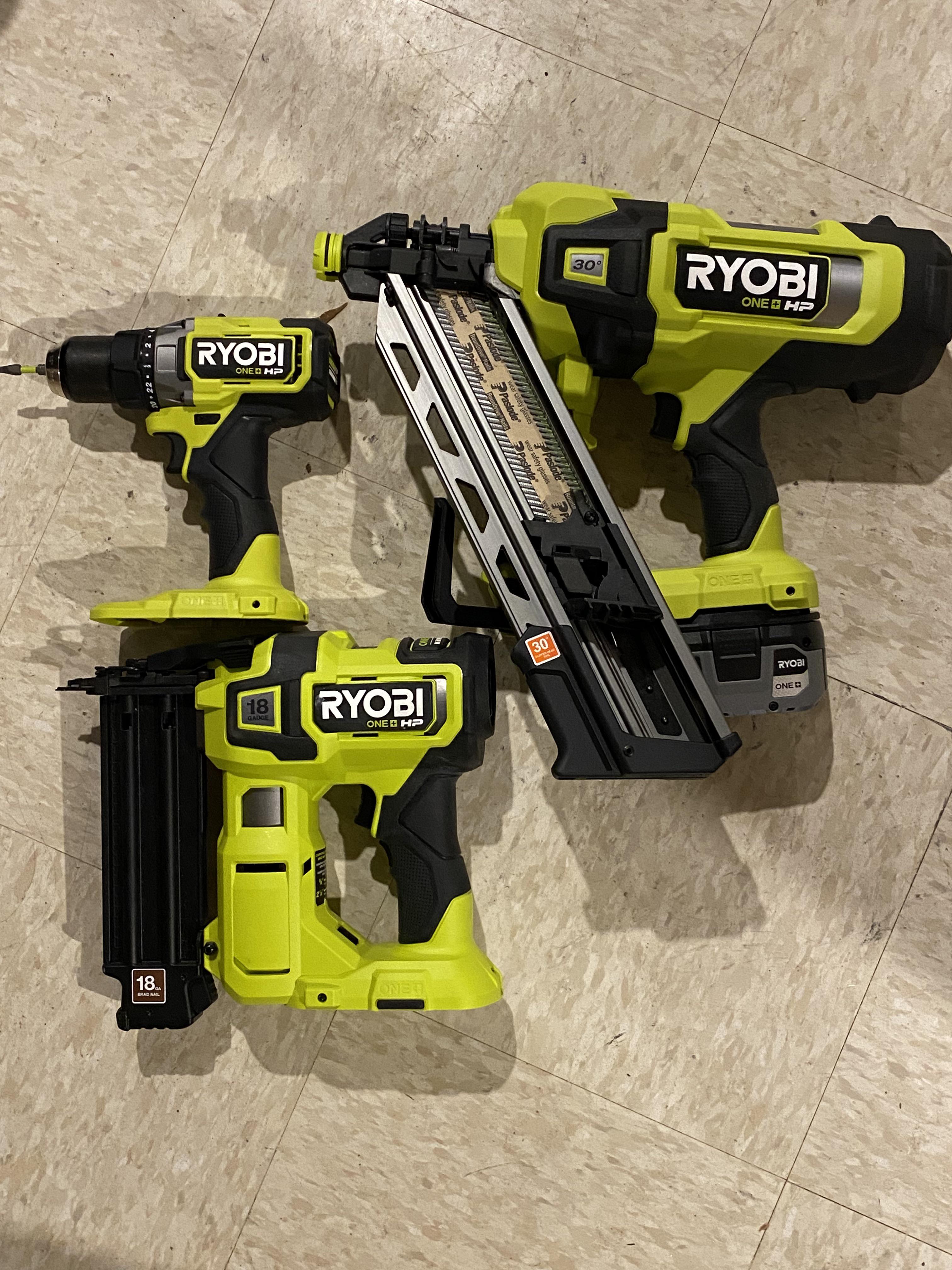 The new framing nailer is a beast! : r/ryobi