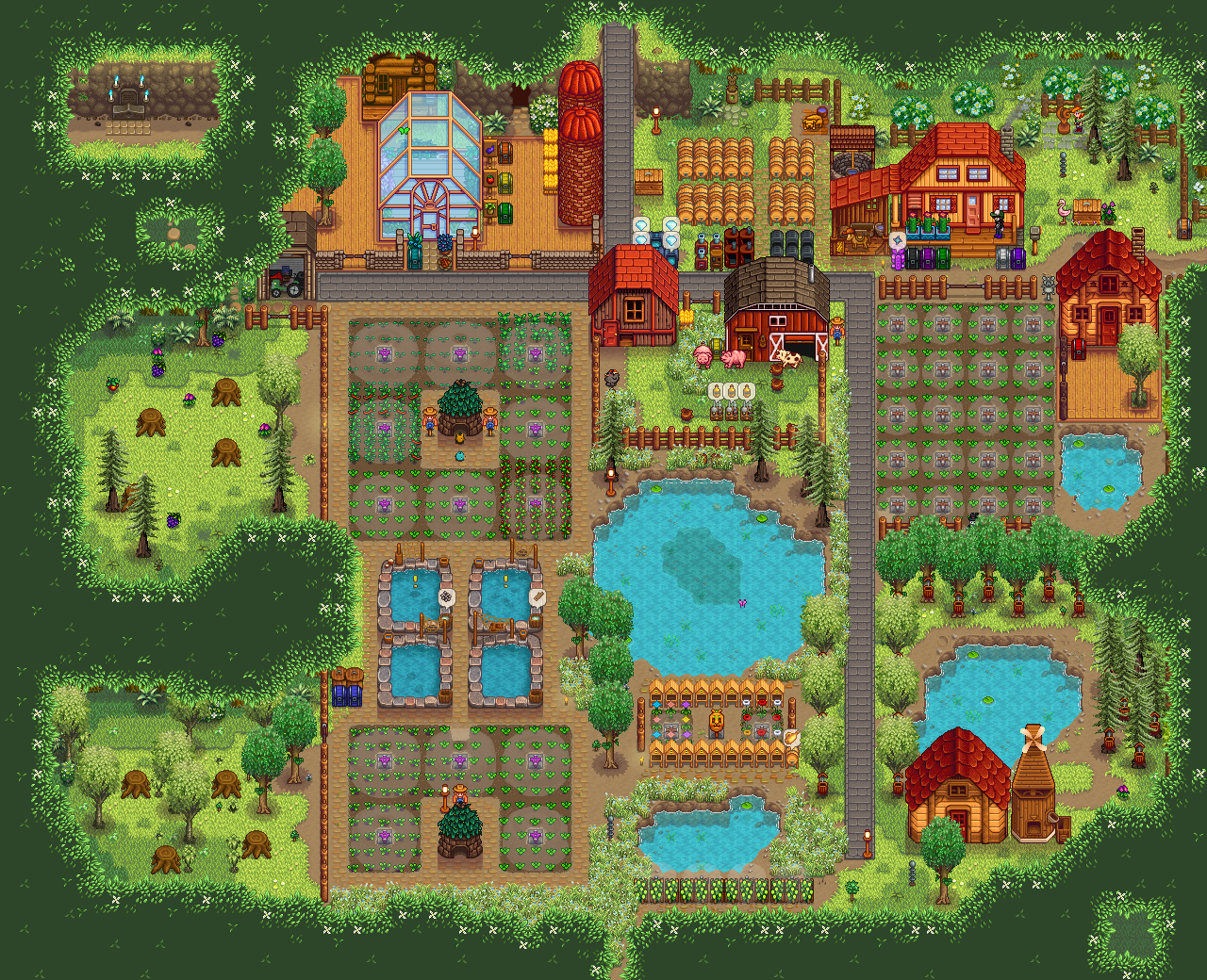 Stardew Valley Forest Farm Been 6 Years With This Farm Stardewvalley