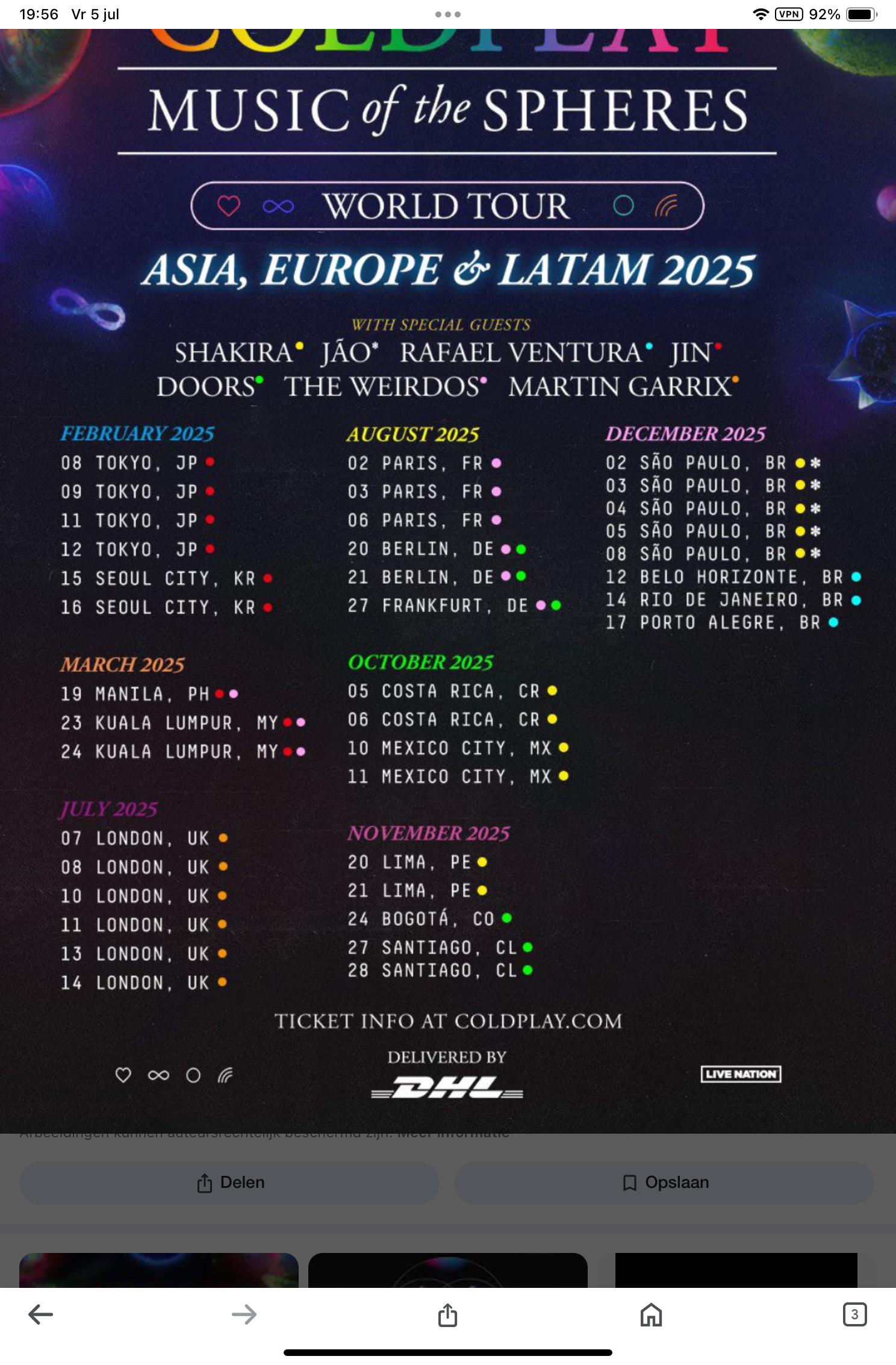 It is already known where in London Coldplay will perform in 2025 r/ Coldplay It is already known where in London Coldplay will perform in 2025 r/ Coldplay
