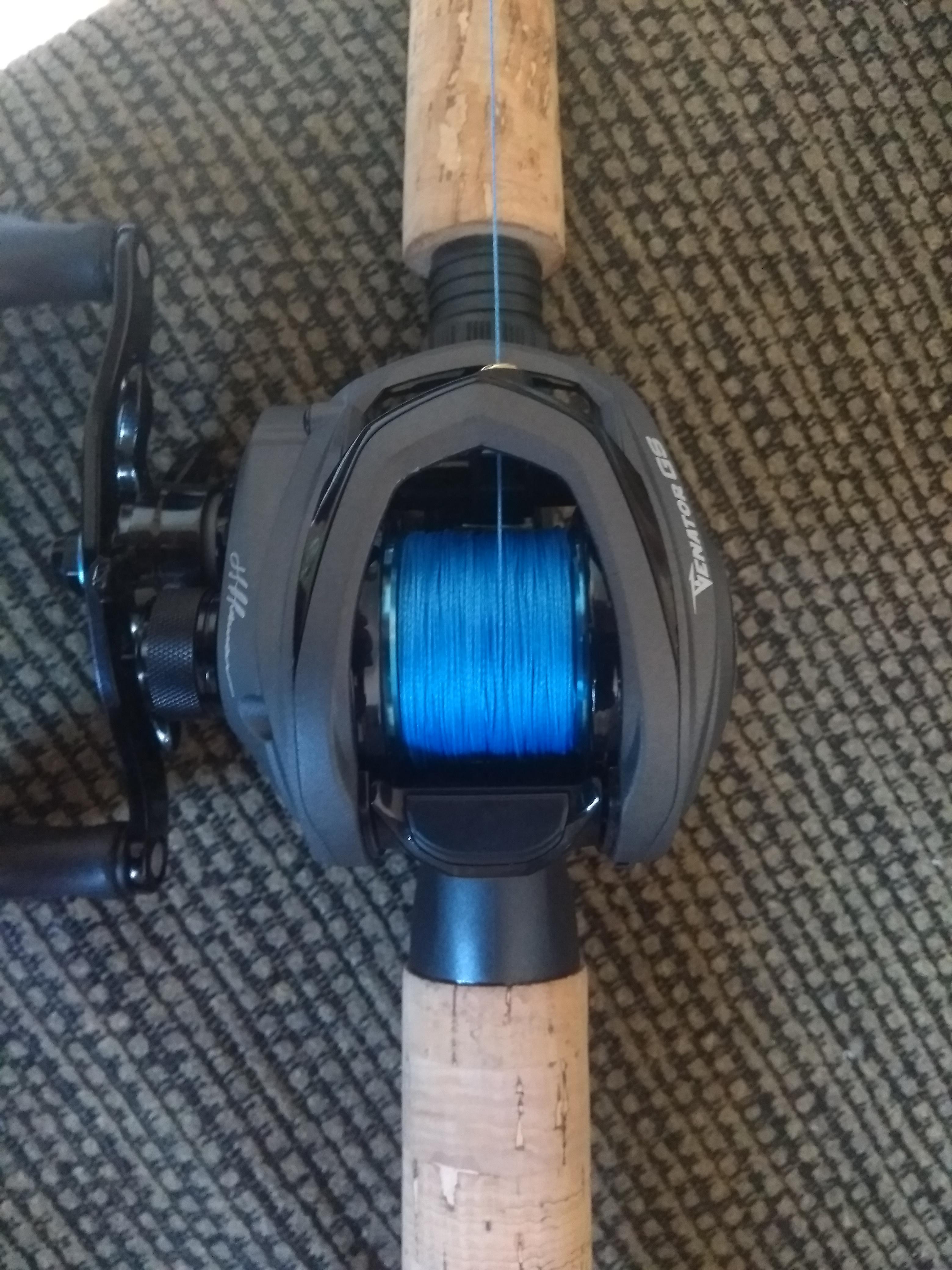 What is your opinion about the quantity of line loaded in my reel? r