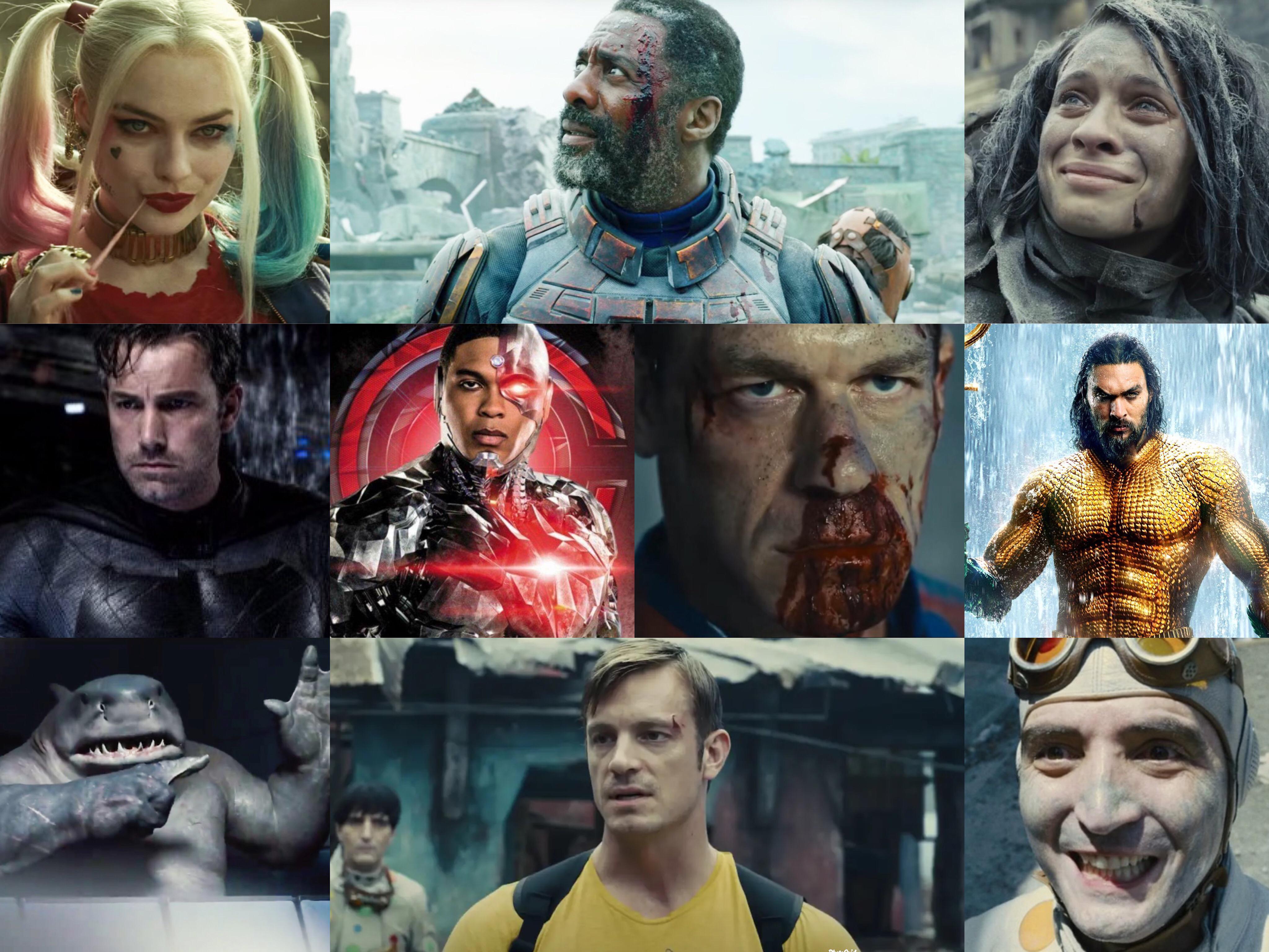 APPRECIATION My top ten favorite DCEU characters right now. Gonna binge the films later to see
