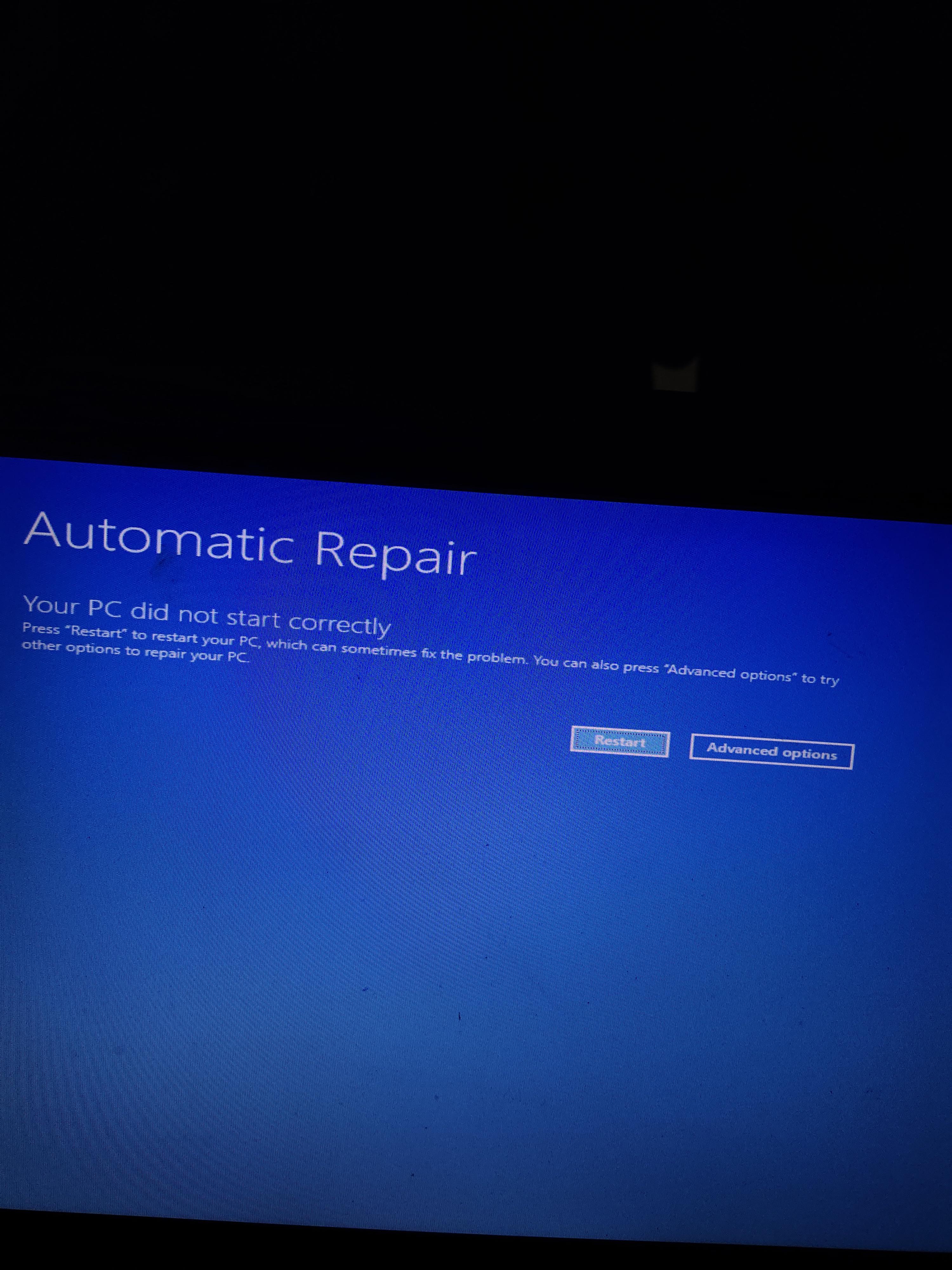 Can anyone please help me ,my laptop is not starting . I've tried the