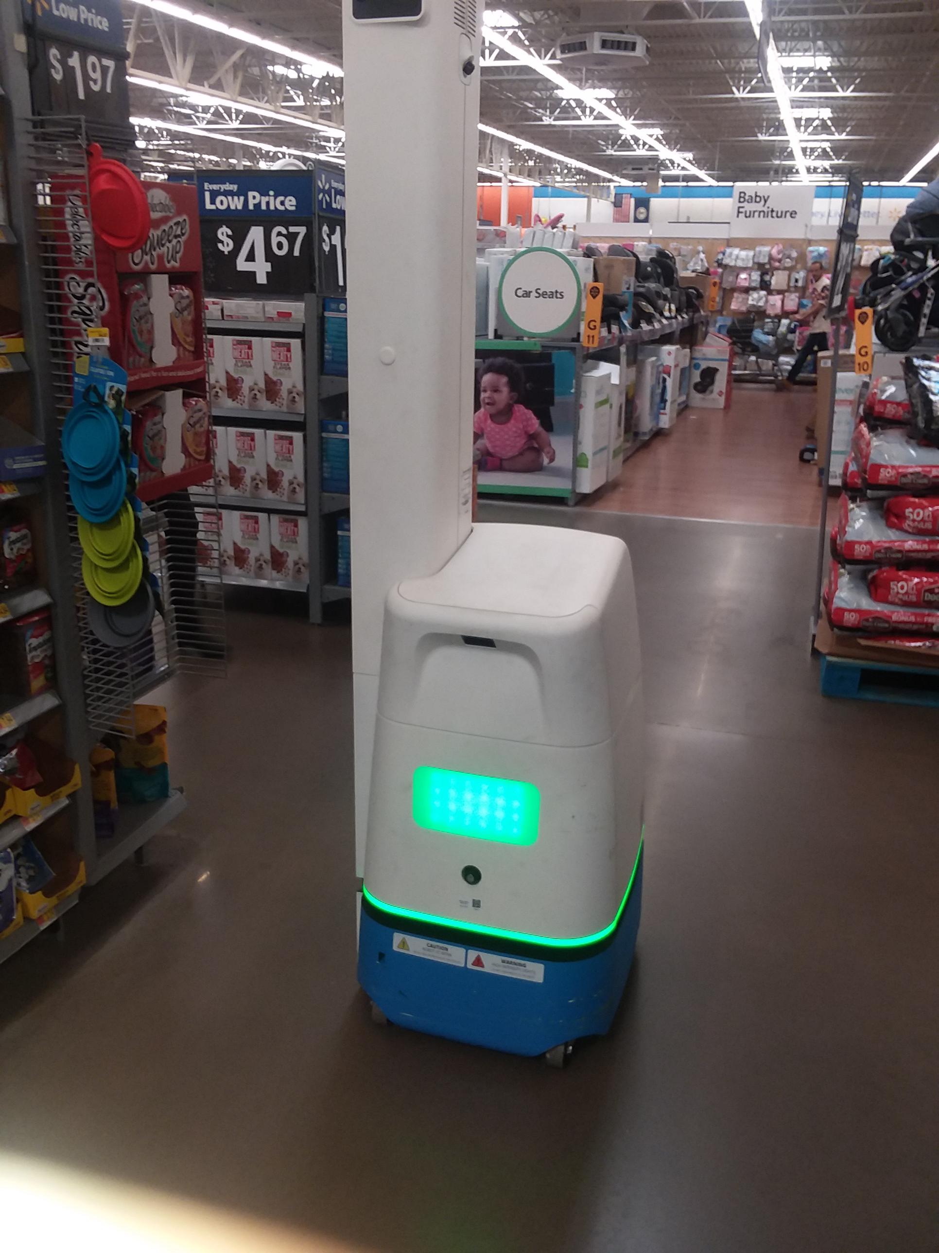 Walmart Robots right here in Midilothian, Virginia r/mildlyinteresting