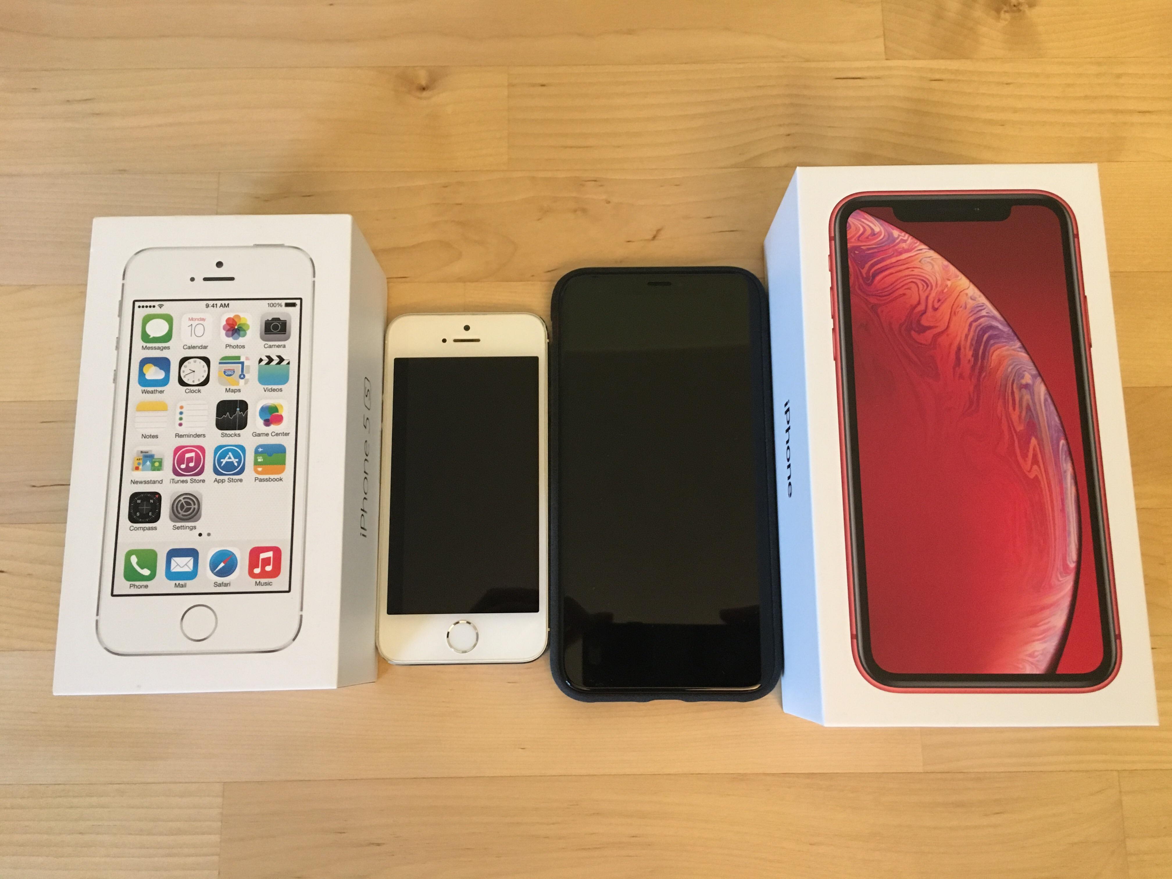 Iphone 5s Color Comparison Front