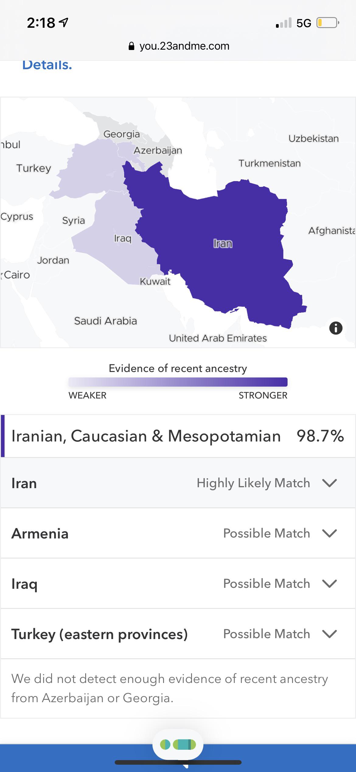 I’m pretty much 100 Armenian. my family for many generations has lived