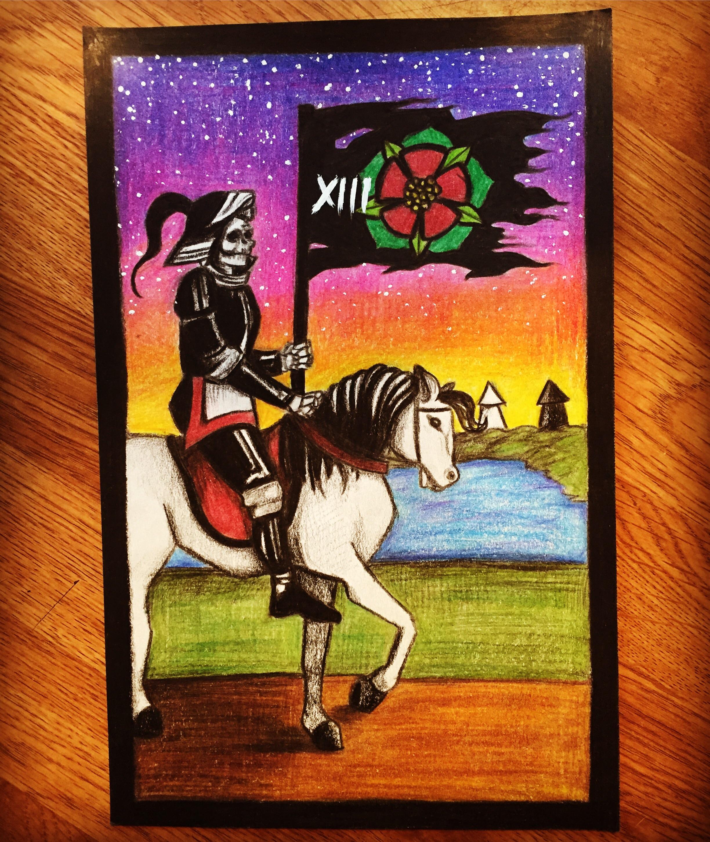 My version of the Death tarot pagan