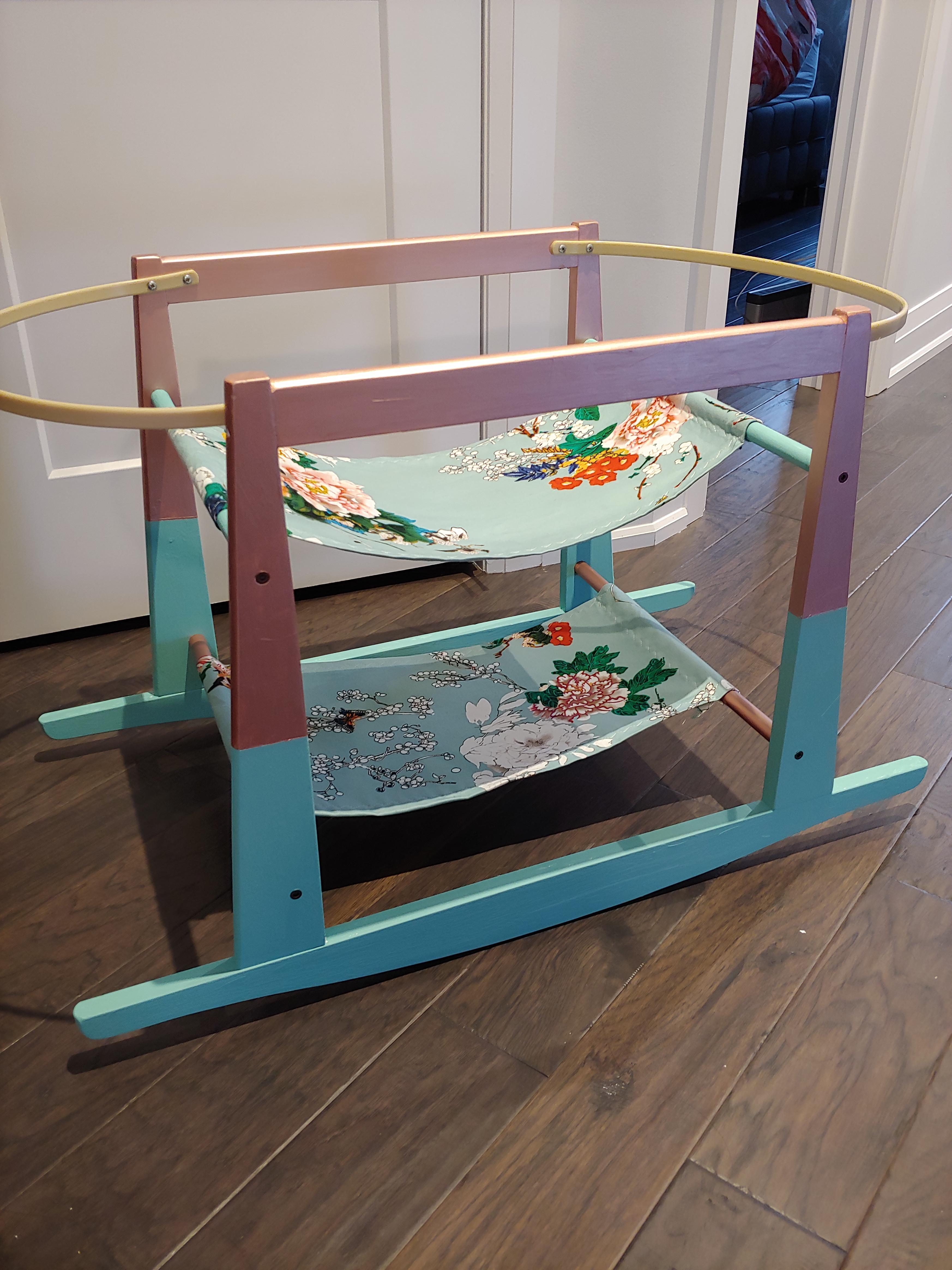 Upcycled my plain white Jolly Jumper Stand r/BabyBumps