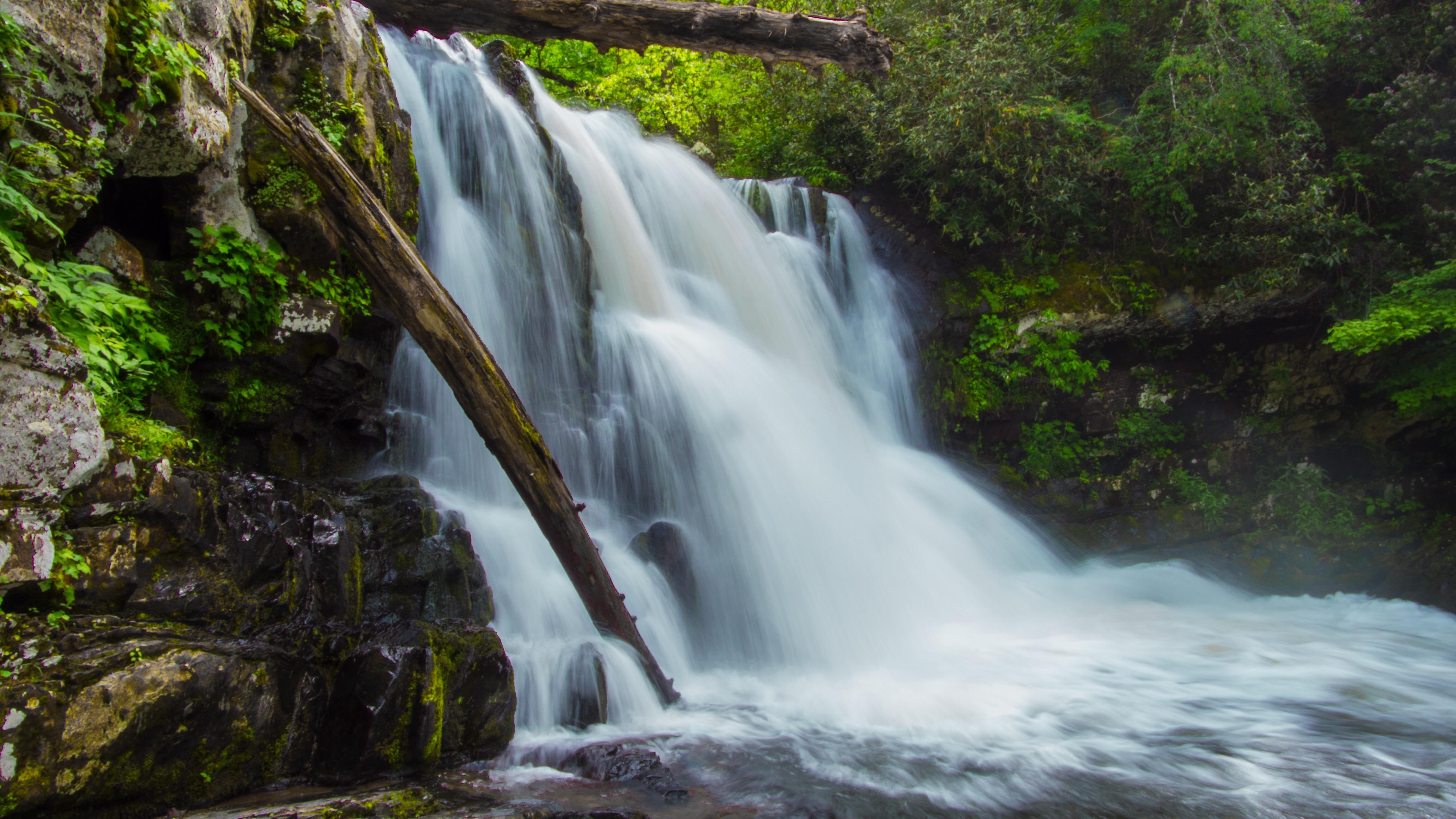 [4608x2592] Abrams Falls, Cades Cove EarthPorn