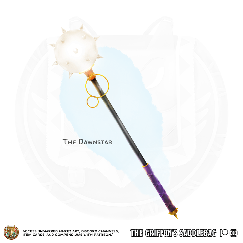 {The Griffon's Saddlebag} The Dawnstar Weapon (morningstar) r