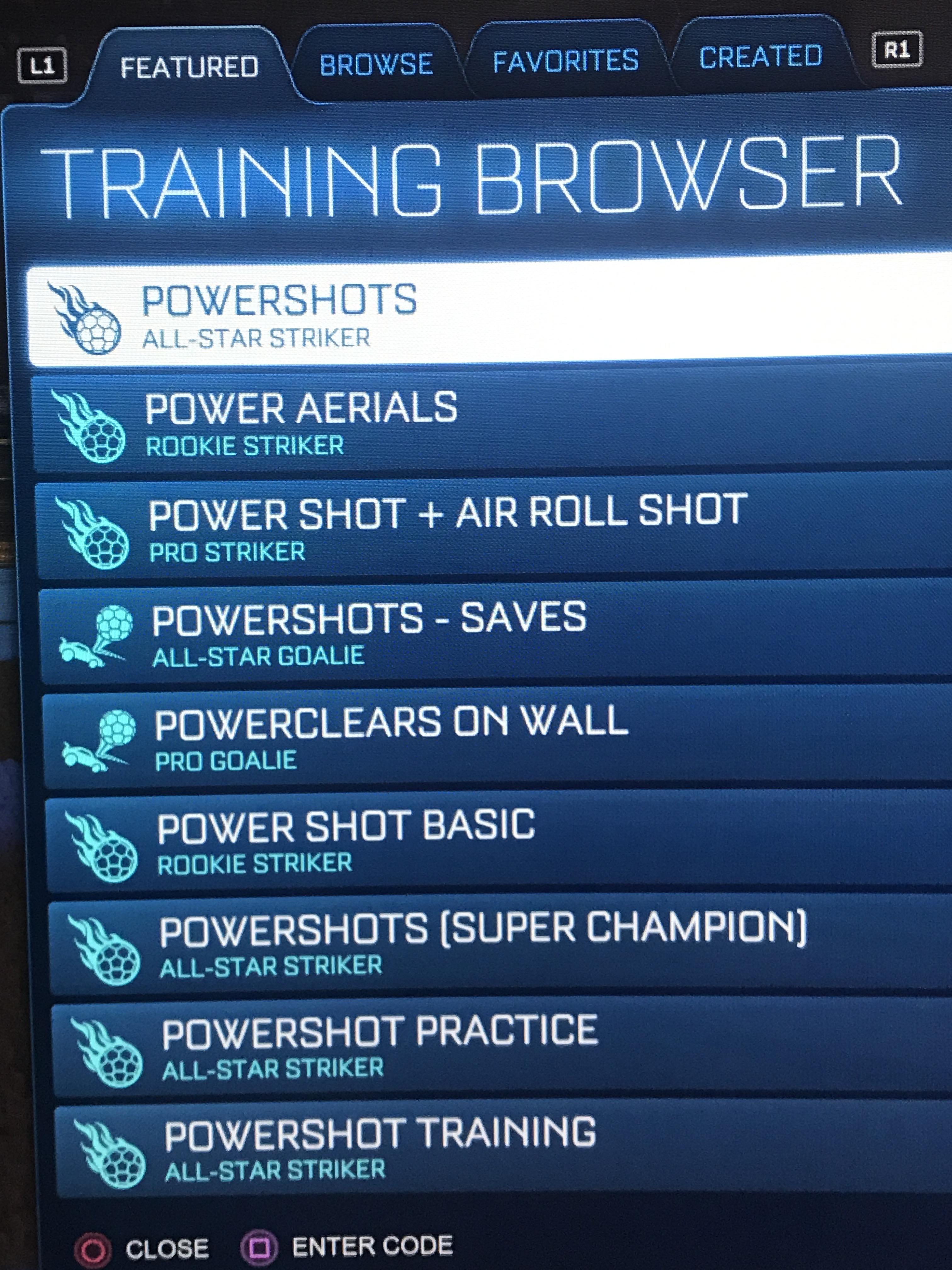 Can we get a little more variety among the featured training packs? I