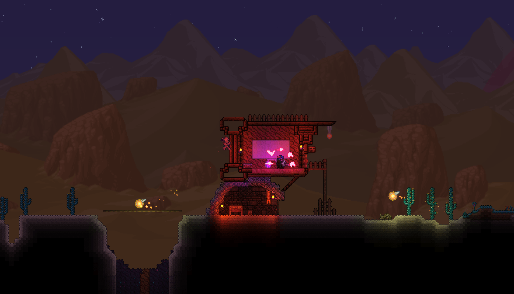 built this during a sandstorm while being attacked by desert worms