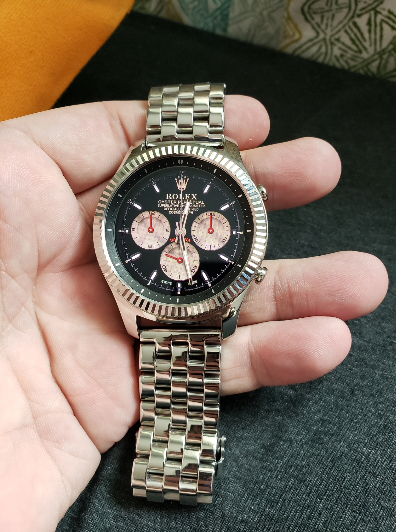 Rolex Face Samsung Galaxy Watch Free Shipping Available