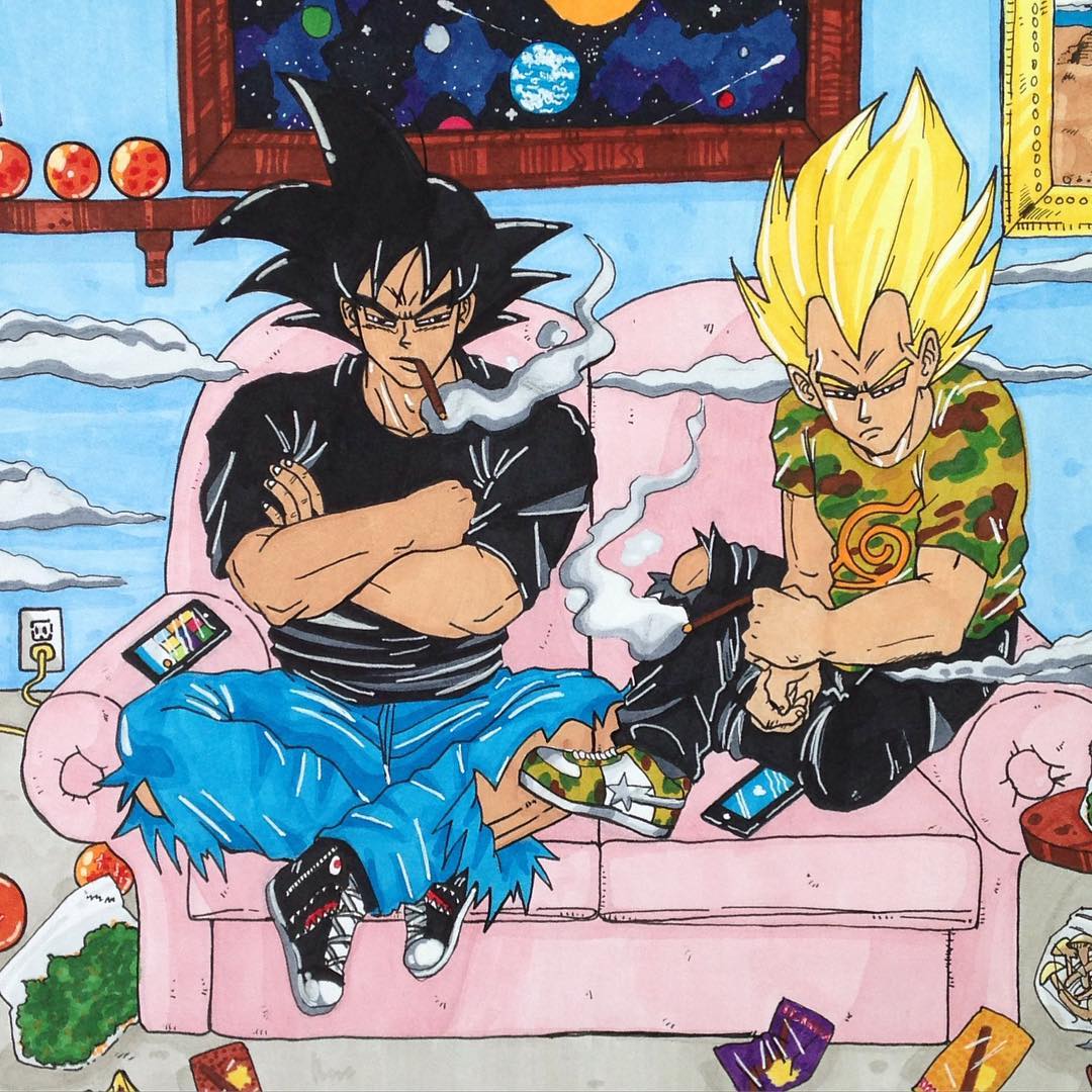 When they're not filming Dragon Ball Super r/CartoonGangsters