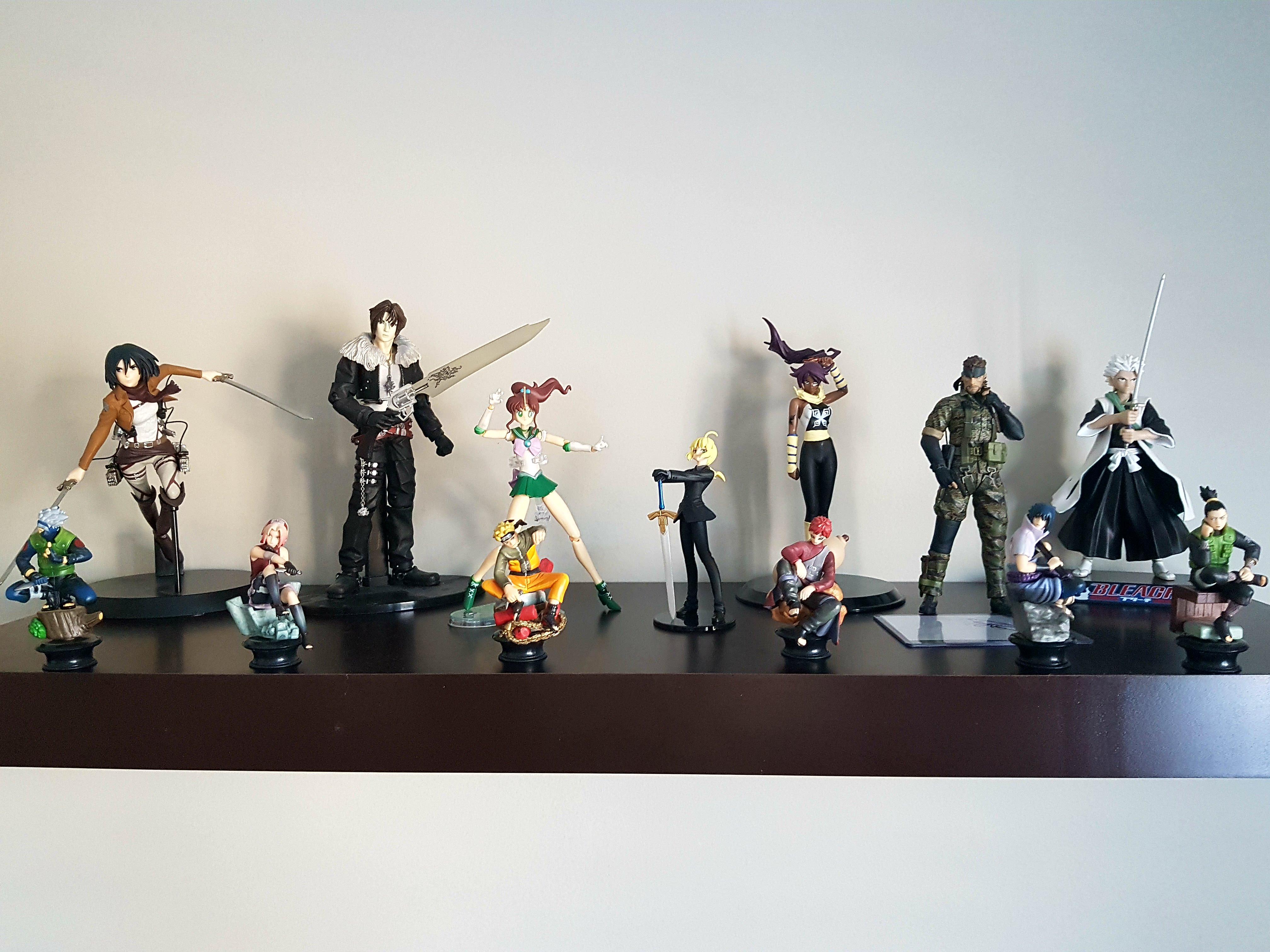 My anime / video game figures thus far... r/ActionFigures
