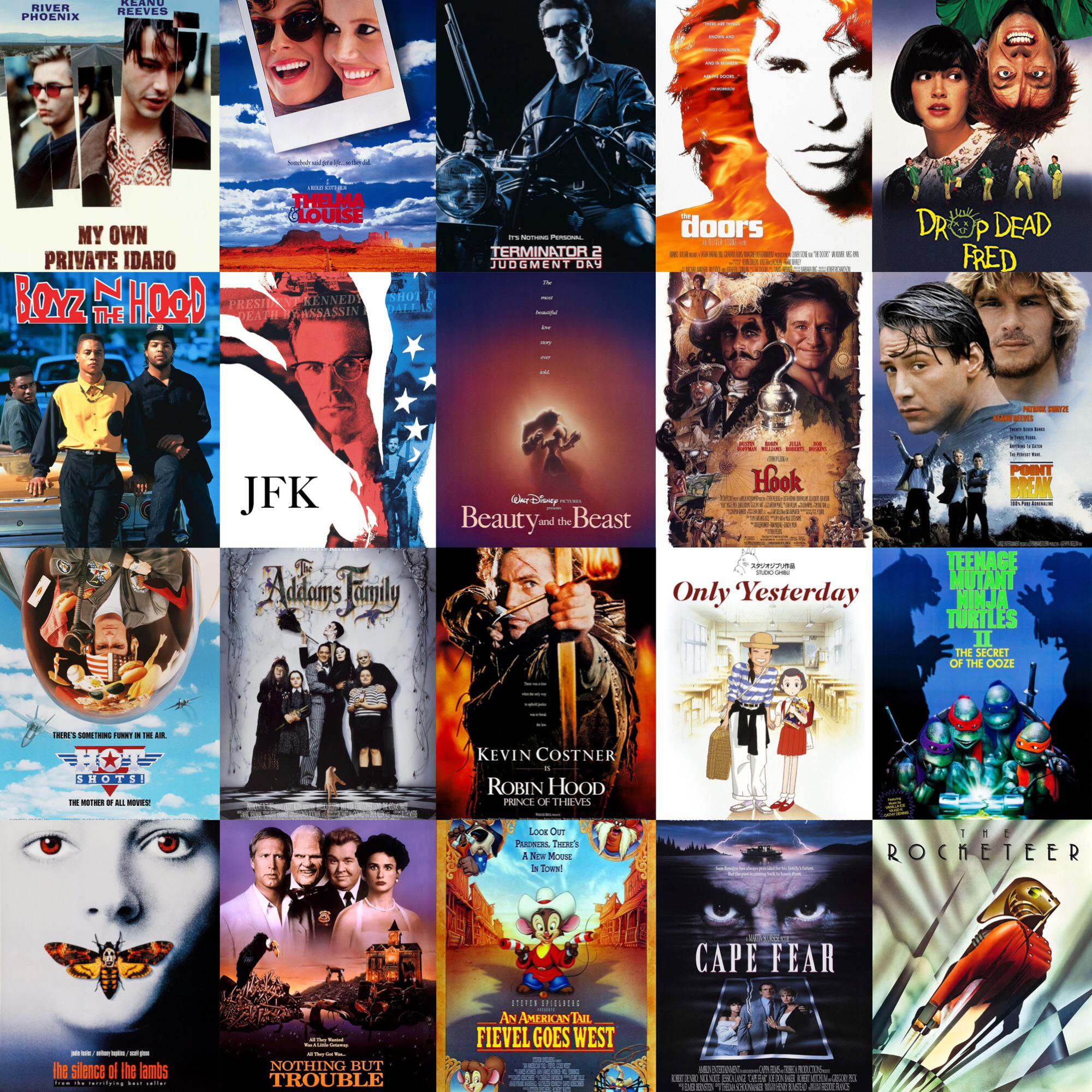 Pick your 5 favorite movies from 1991 r/90s