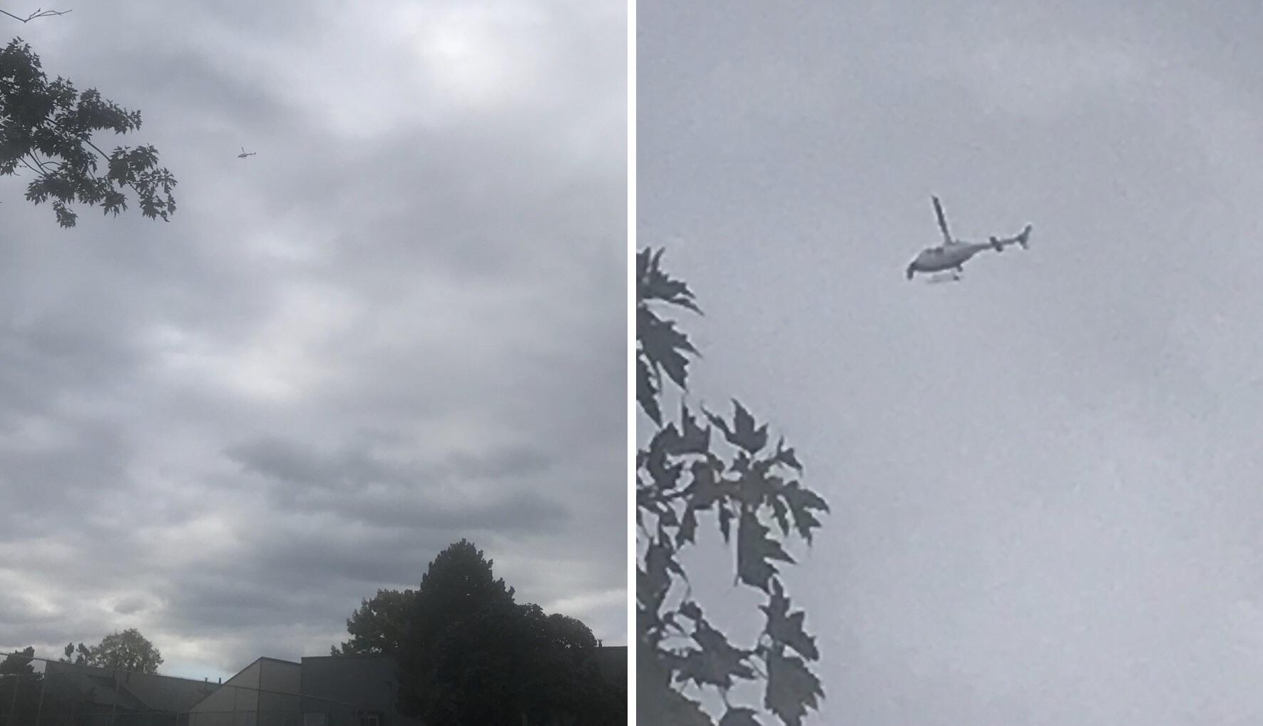 What’s the scoop on the helicopter near Reed College? r/Portland