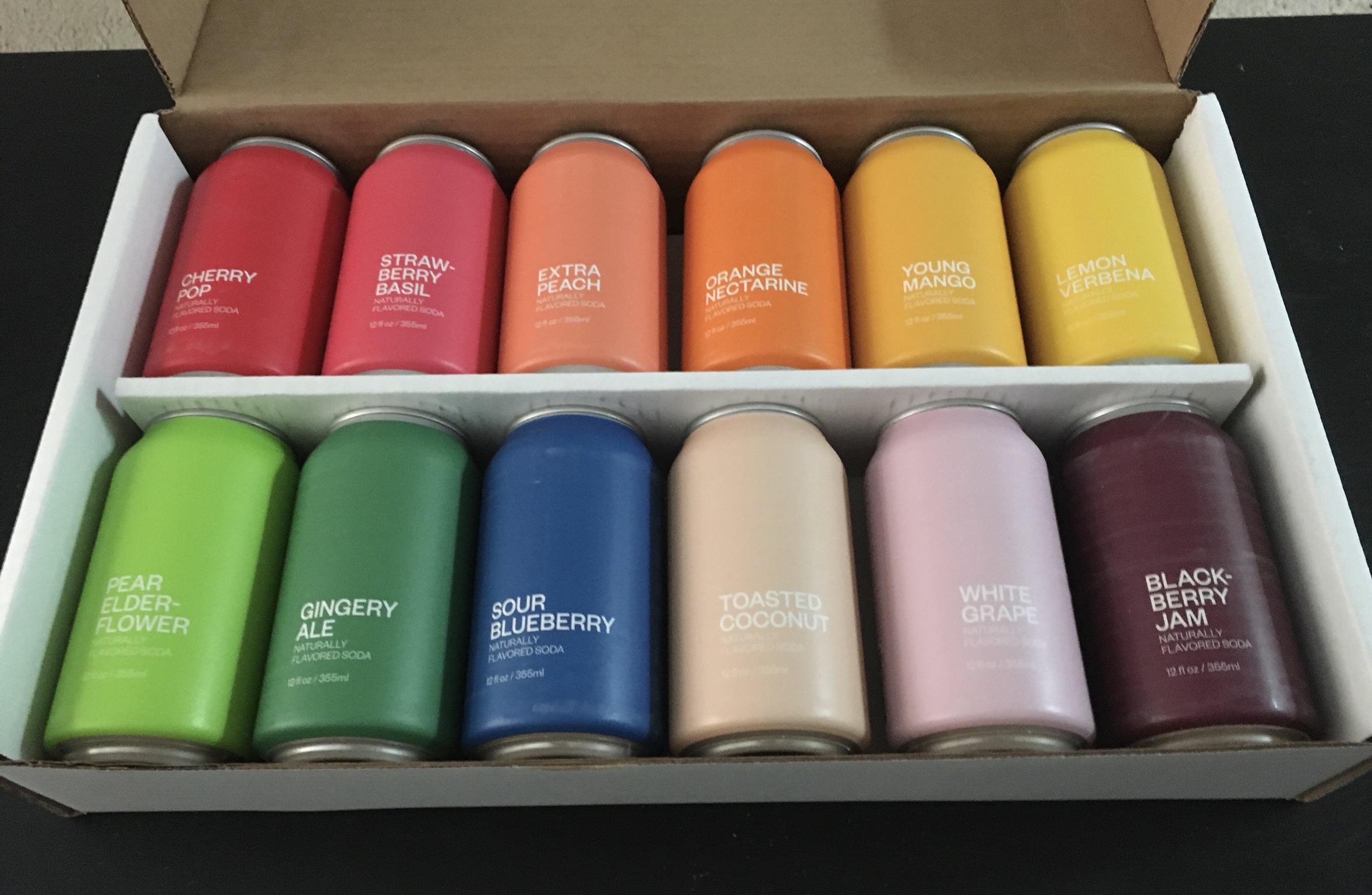 Variety pack from United Sodas, a self care gift for pride month r/Soda