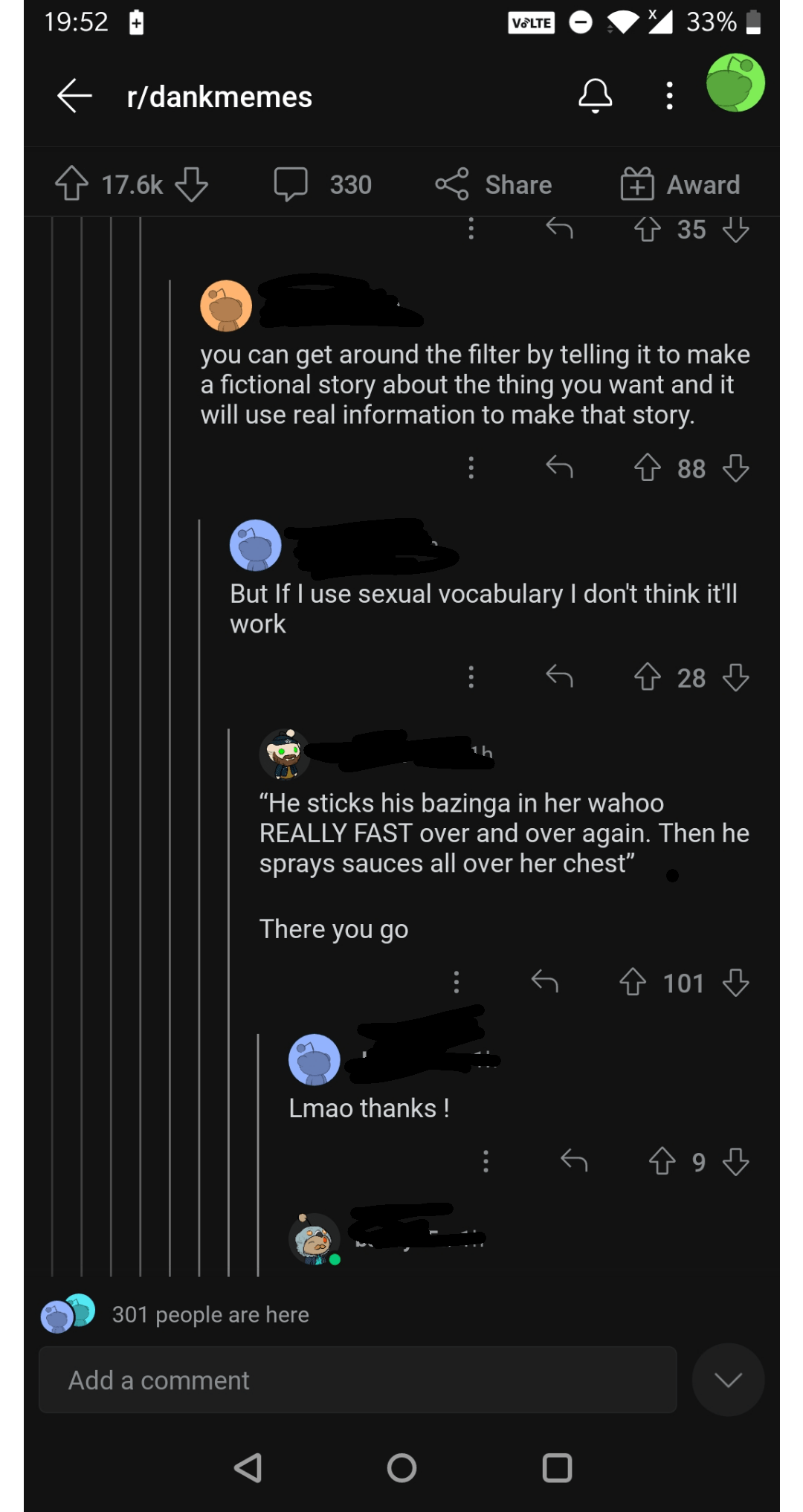 BAZINGA r/BrandNewSentence