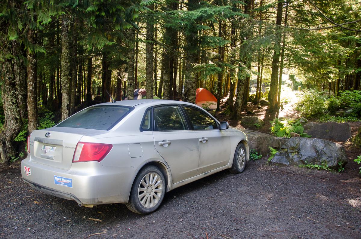 Went camping in Rainier National Park. r/subaru