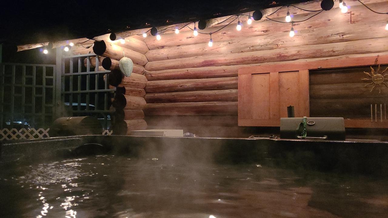 Hot tub therapy. I seem to get more relief from the aches and pains