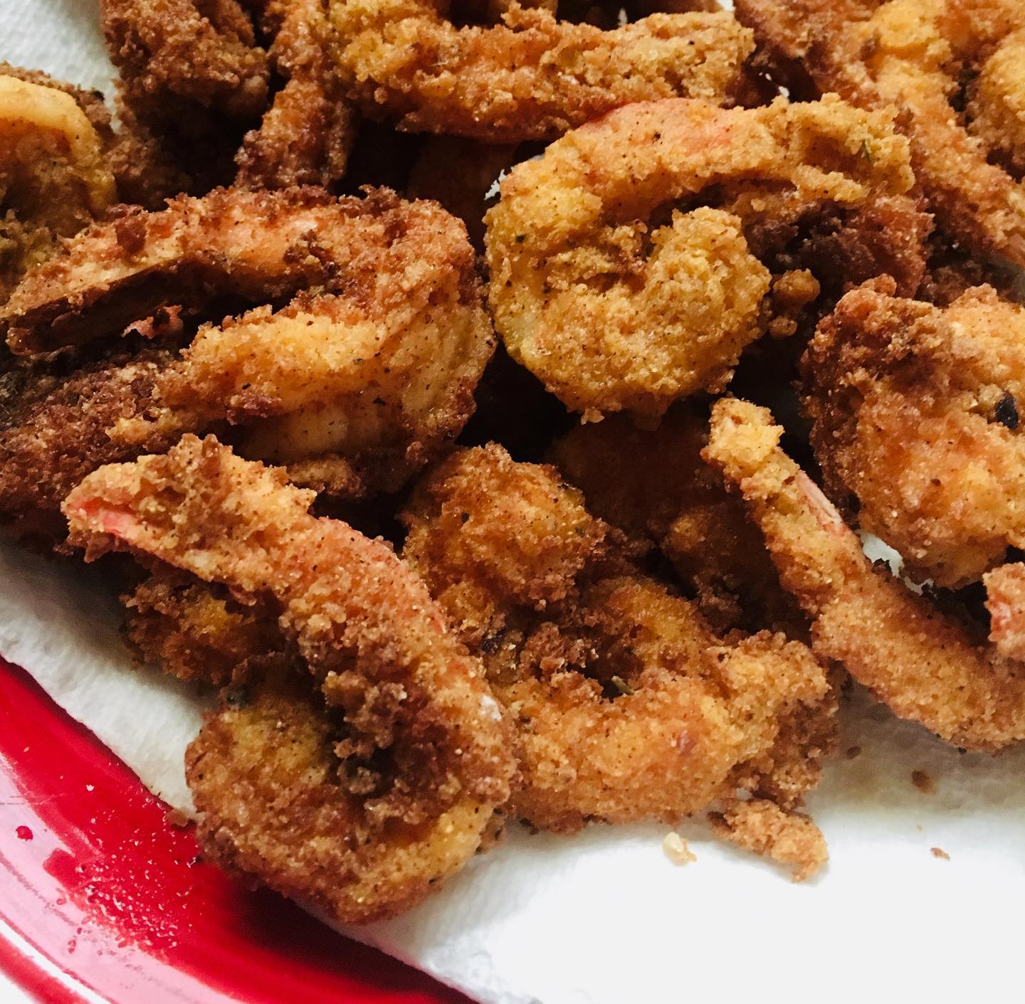 Cajun fried shrimp r/recipes