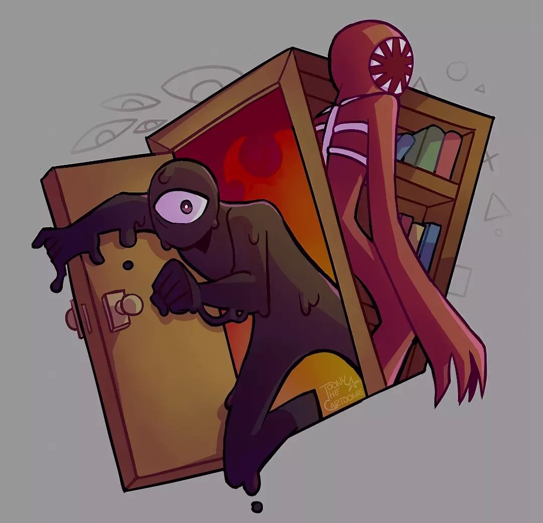 some fanart I found. idk artist r/RobloxDoors