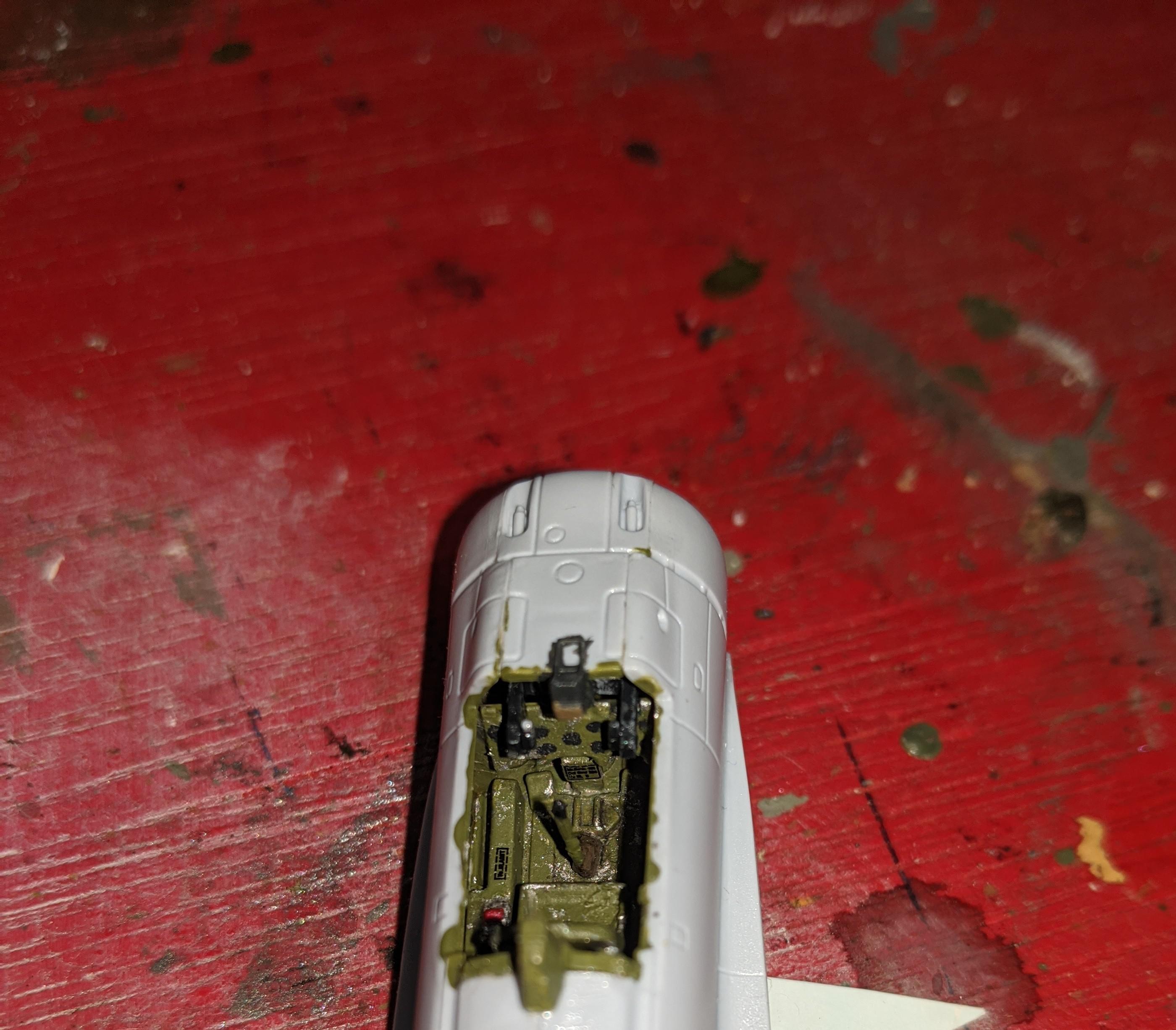 Finished my 1/72 a6m2 zero cockpit r/modelmakers