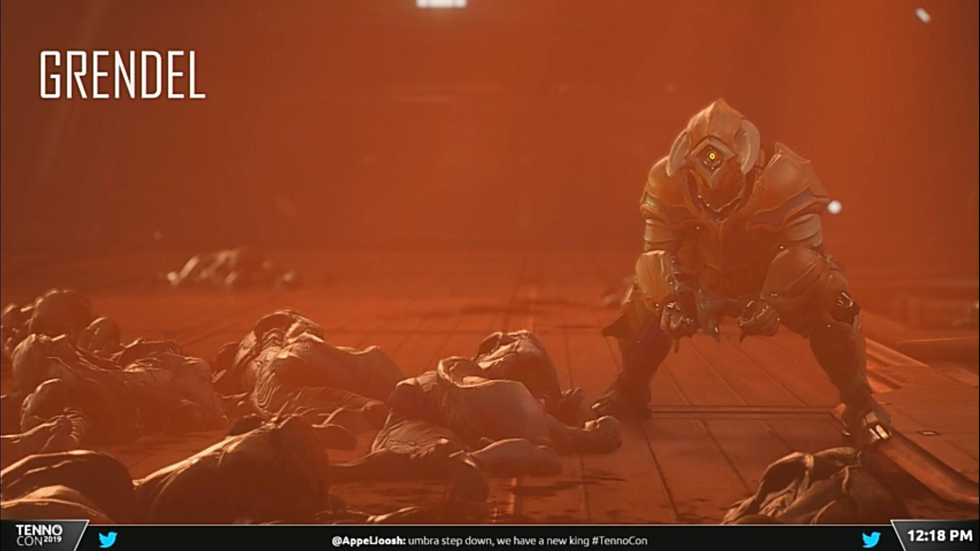 The new Warframe Grendel! Who's hyped...cause I am r/Warframe