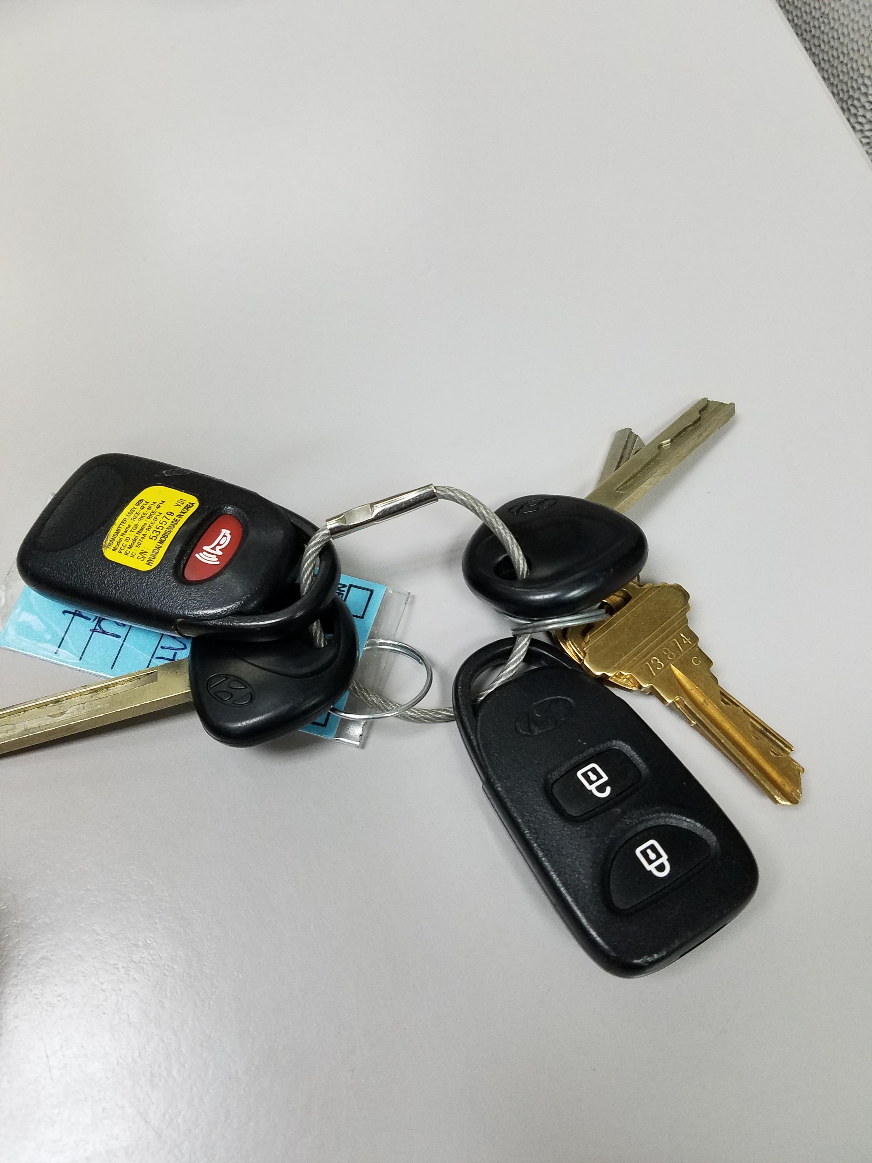 Enterprise have me a spare key for my rental but they cannot be
