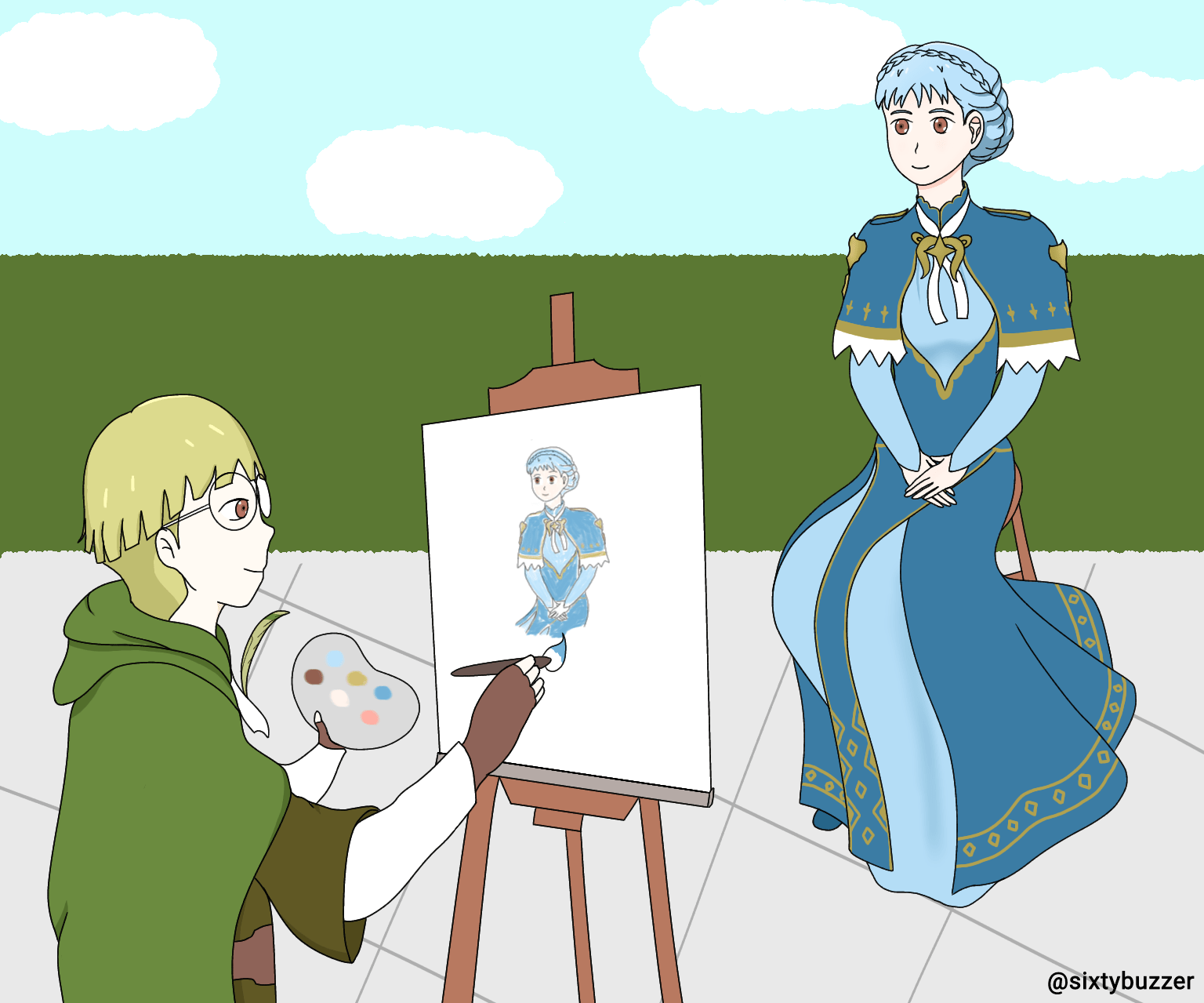 "Marianne, let me paint you a picture" r/FireEmblemThreeHouses