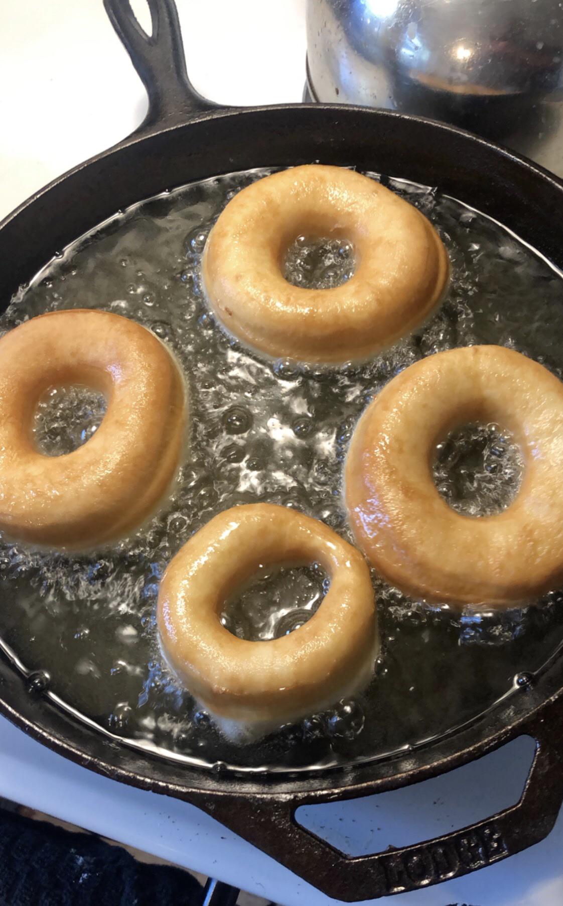 How about frying some doughnuts r/castiron