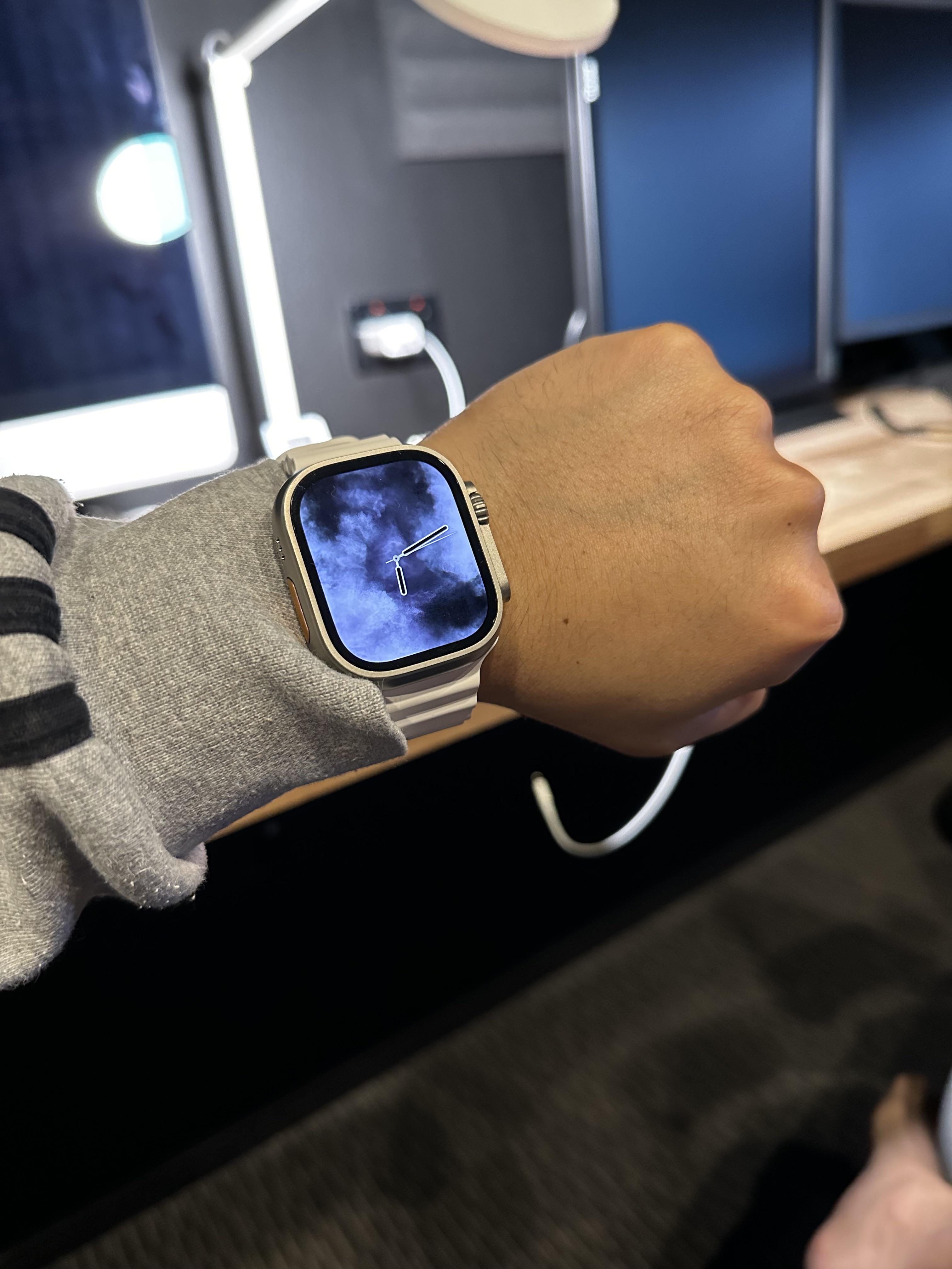 White ocean band r/applewatchultra