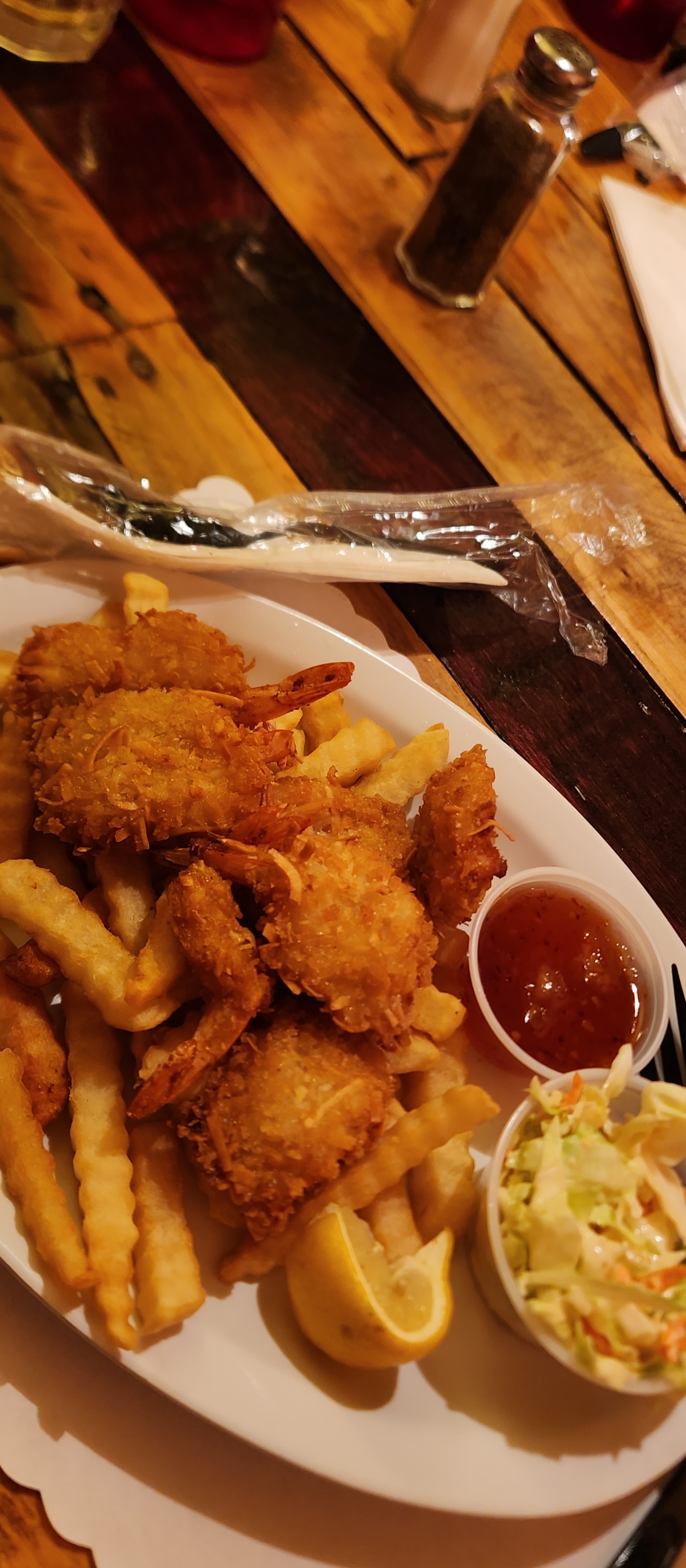 Fried Shrimp Platter Cheesecake Factory