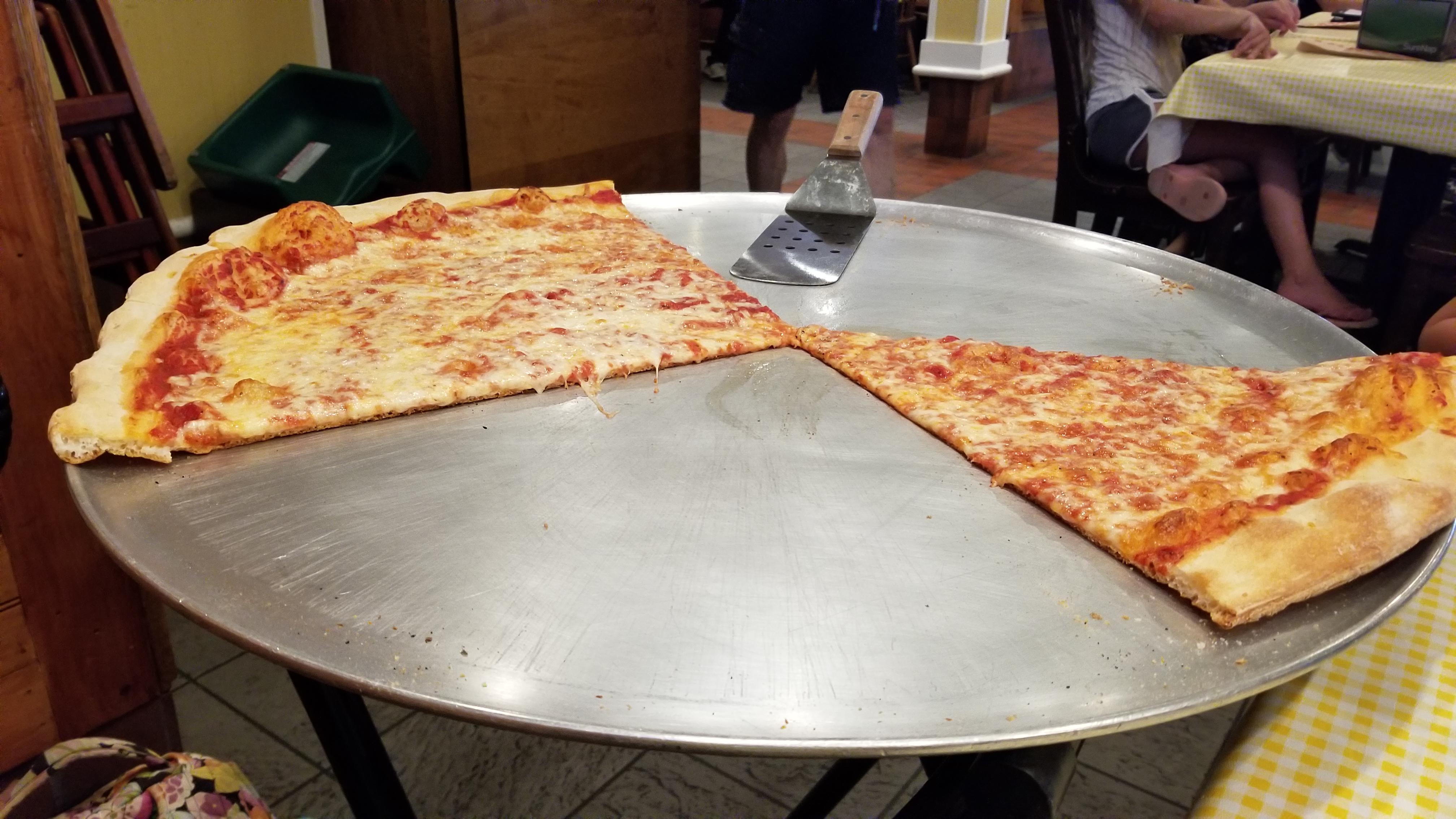 Massive pie seaside heights NJ r/Pizza