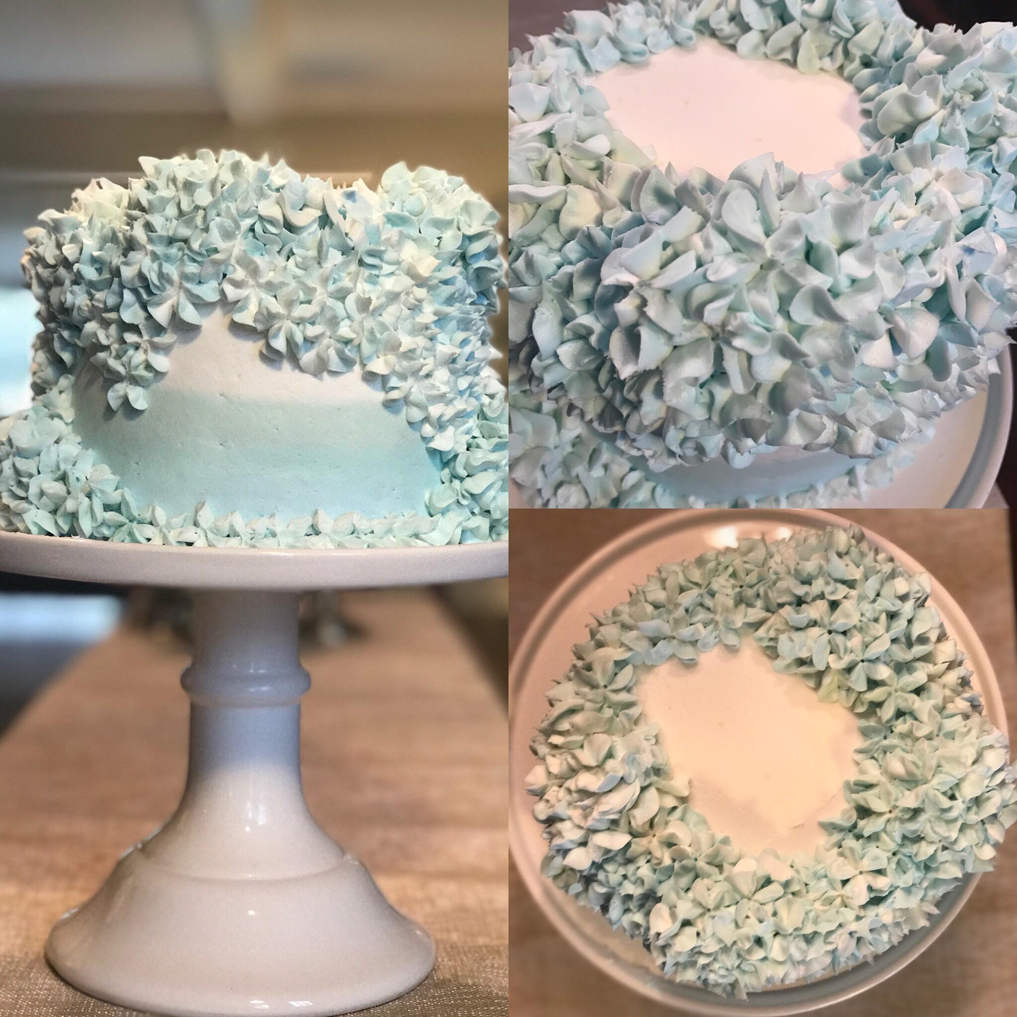 Hydrangea cake ) r/Baking