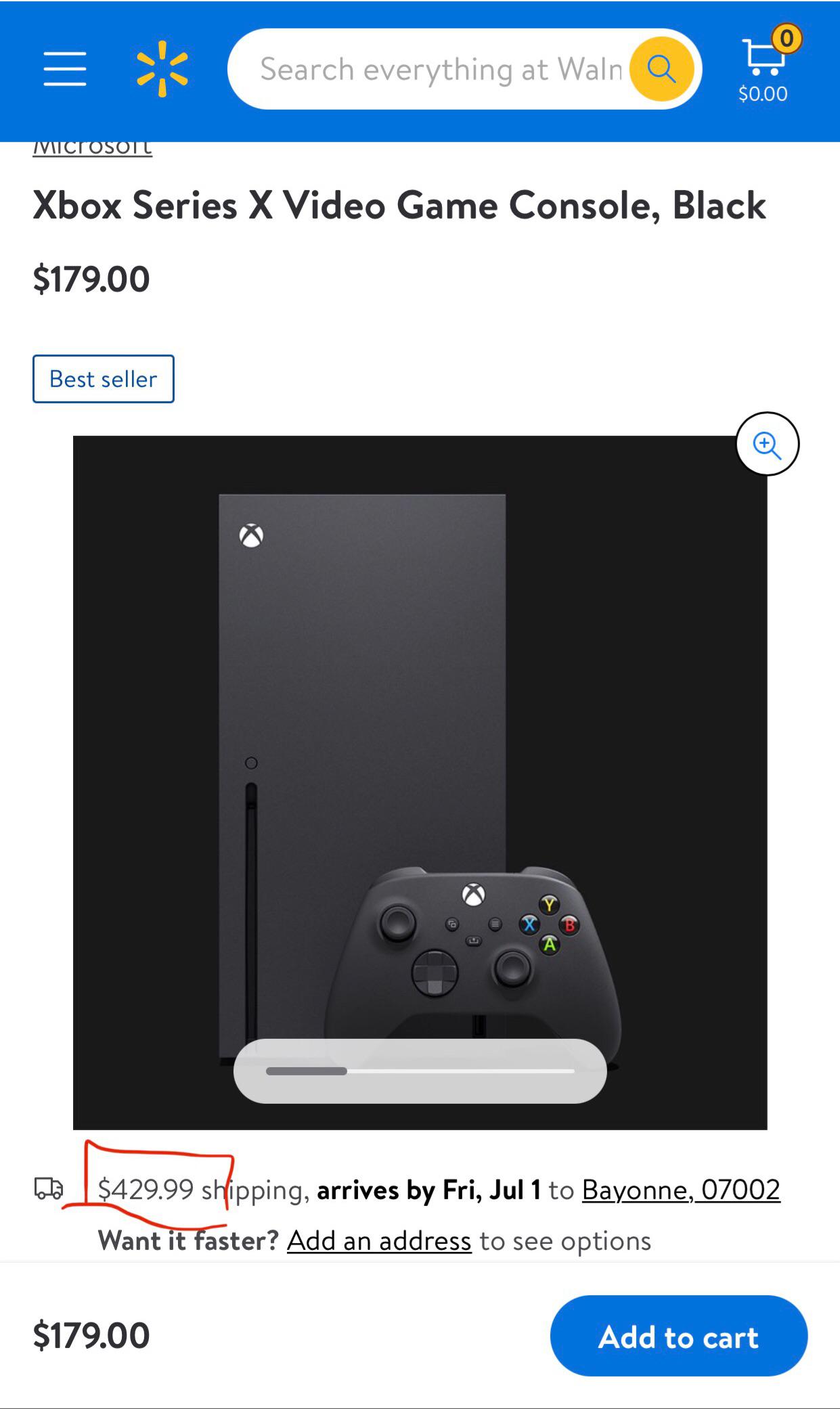 Honey informed me of a price drop on an Xbox series X to 179 lol r/LinusTechTips