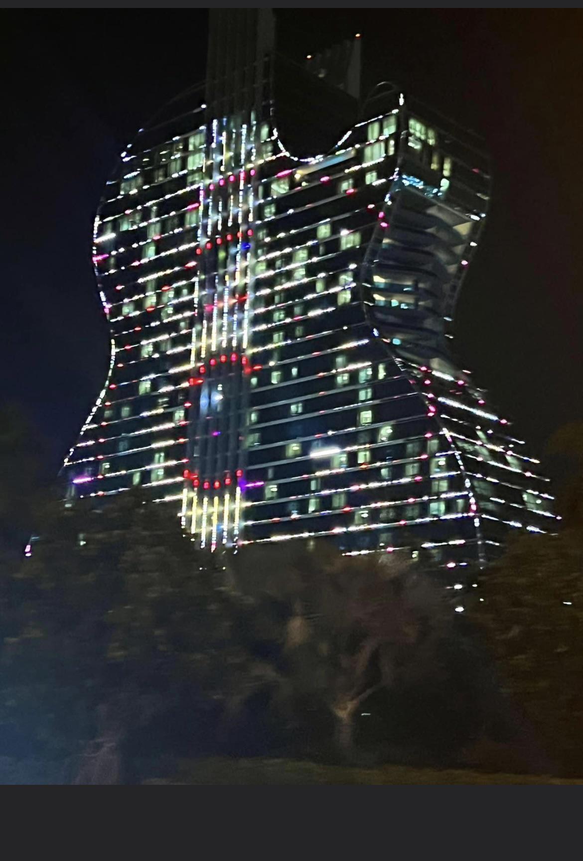 Hard Rock Hotel in Broward County, Florida, USA bizarrebuildings